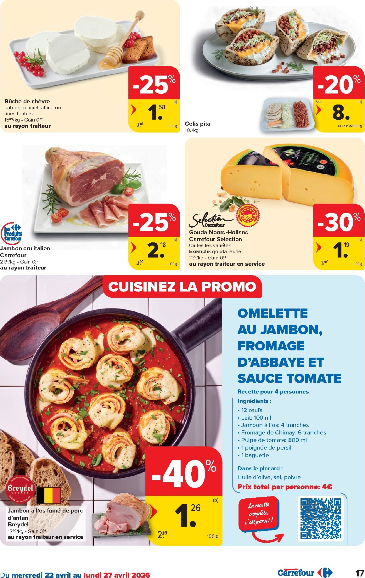 carrefour - Carrefour Hypermarchés folder voor volgende week van woensdag 22/04/2026 tot maandag 04/05/2026 - page: 17