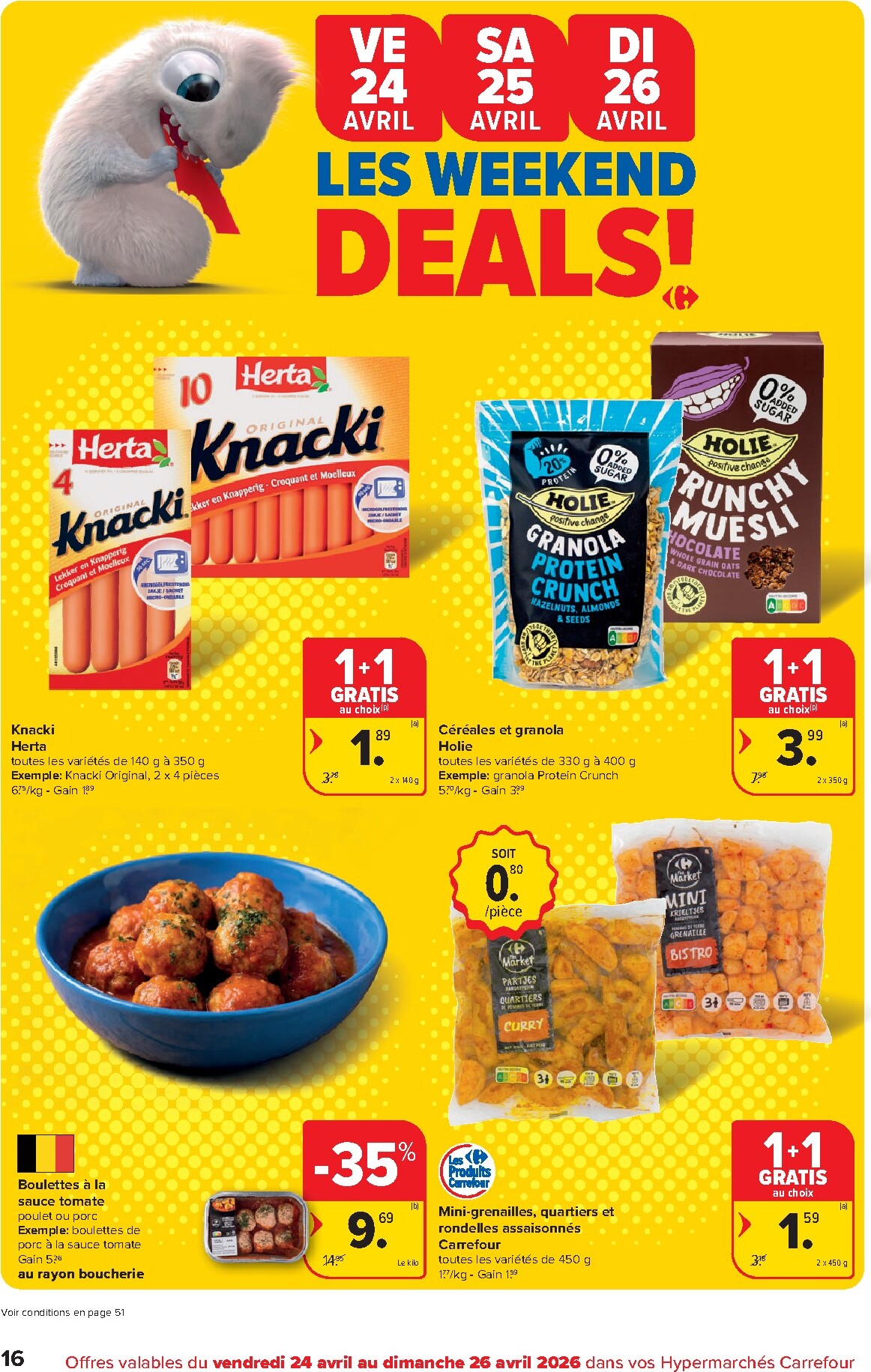 carrefour - Carrefour Hypermarchés folder voor volgende week van woensdag 22/04/2026 tot maandag 04/05/2026 - page: 16