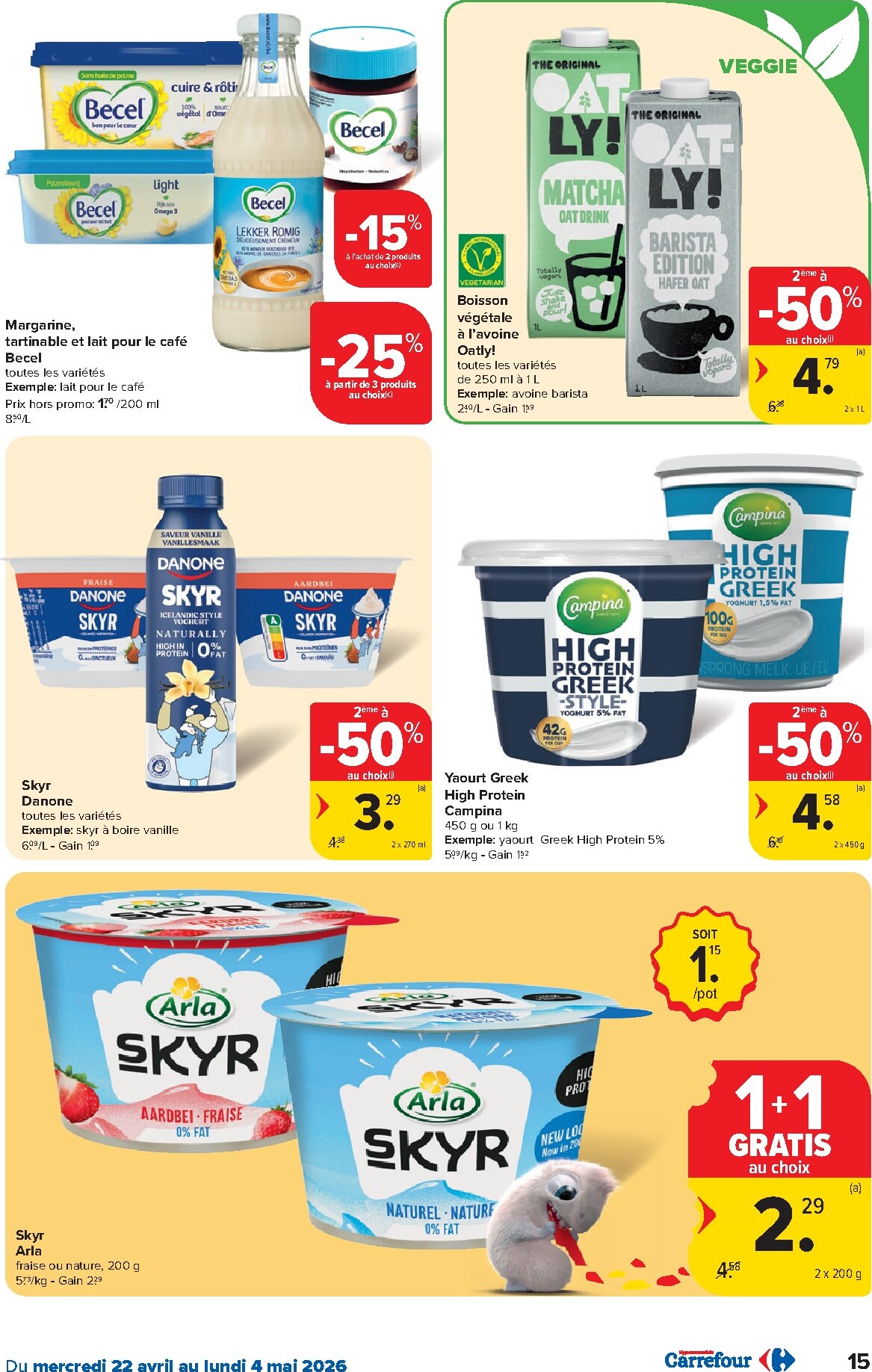 carrefour - Carrefour Hypermarchés folder voor volgende week van woensdag 22/04/2026 tot maandag 04/05/2026 - page: 15