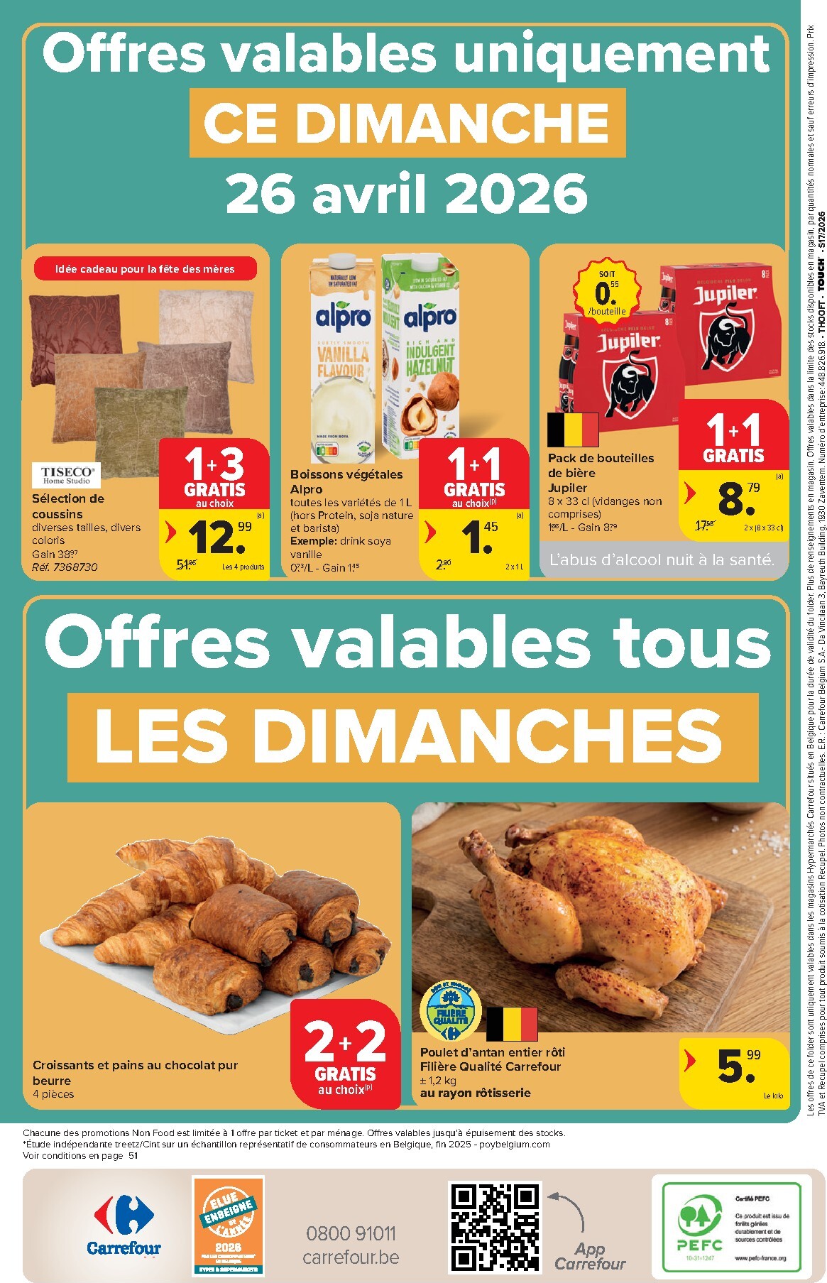 carrefour - Carrefour Hypermarchés folder voor volgende week van woensdag 22/04/2026 tot maandag 04/05/2026 - page: 52