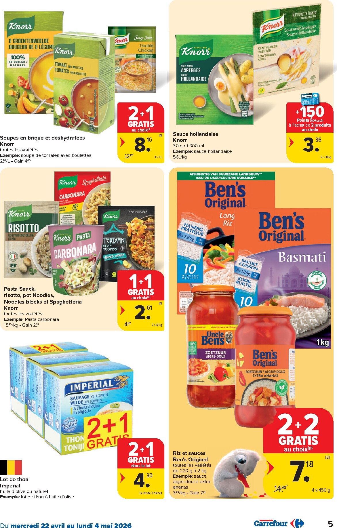 carrefour - Carrefour Hypermarchés folder voor volgende week van woensdag 22/04/2026 tot maandag 04/05/2026 - page: 5