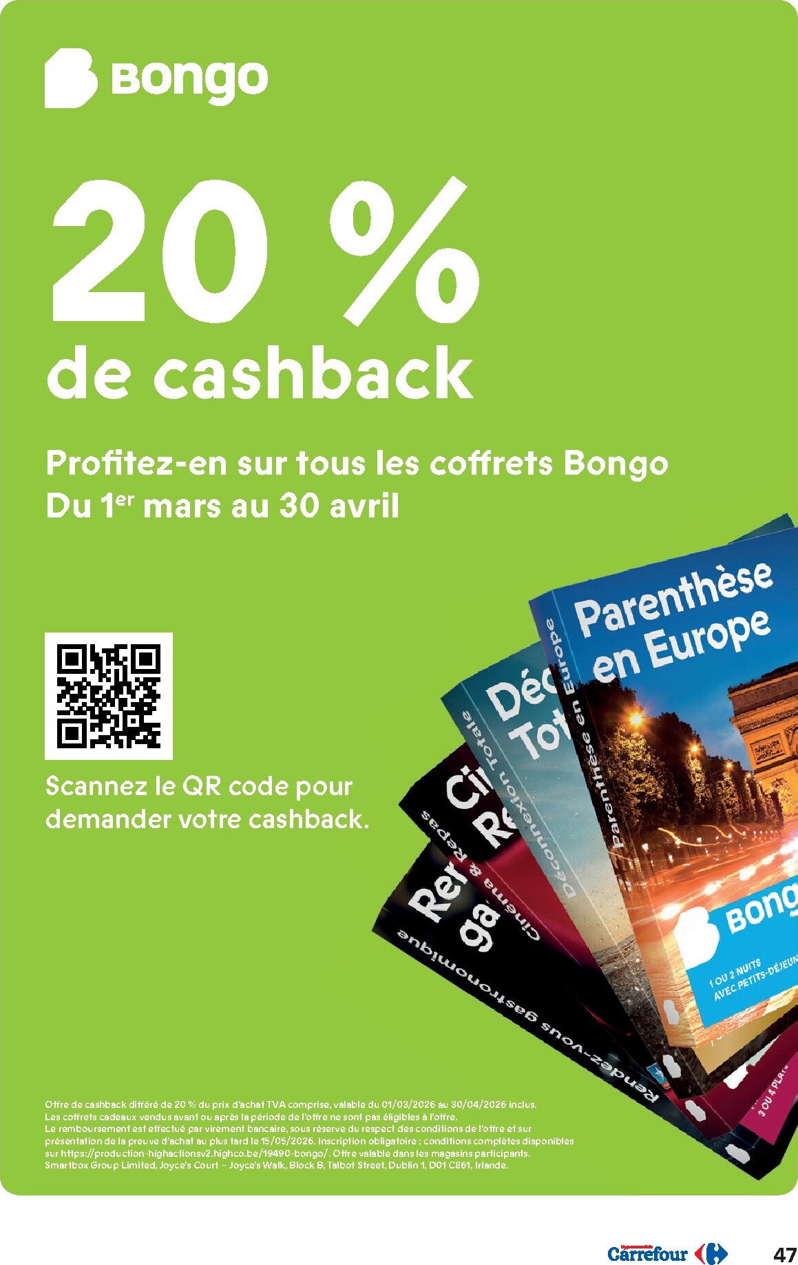 carrefour - Carrefour Hypermarchés folder voor volgende week van woensdag 22/04/2026 tot maandag 04/05/2026 - page: 47