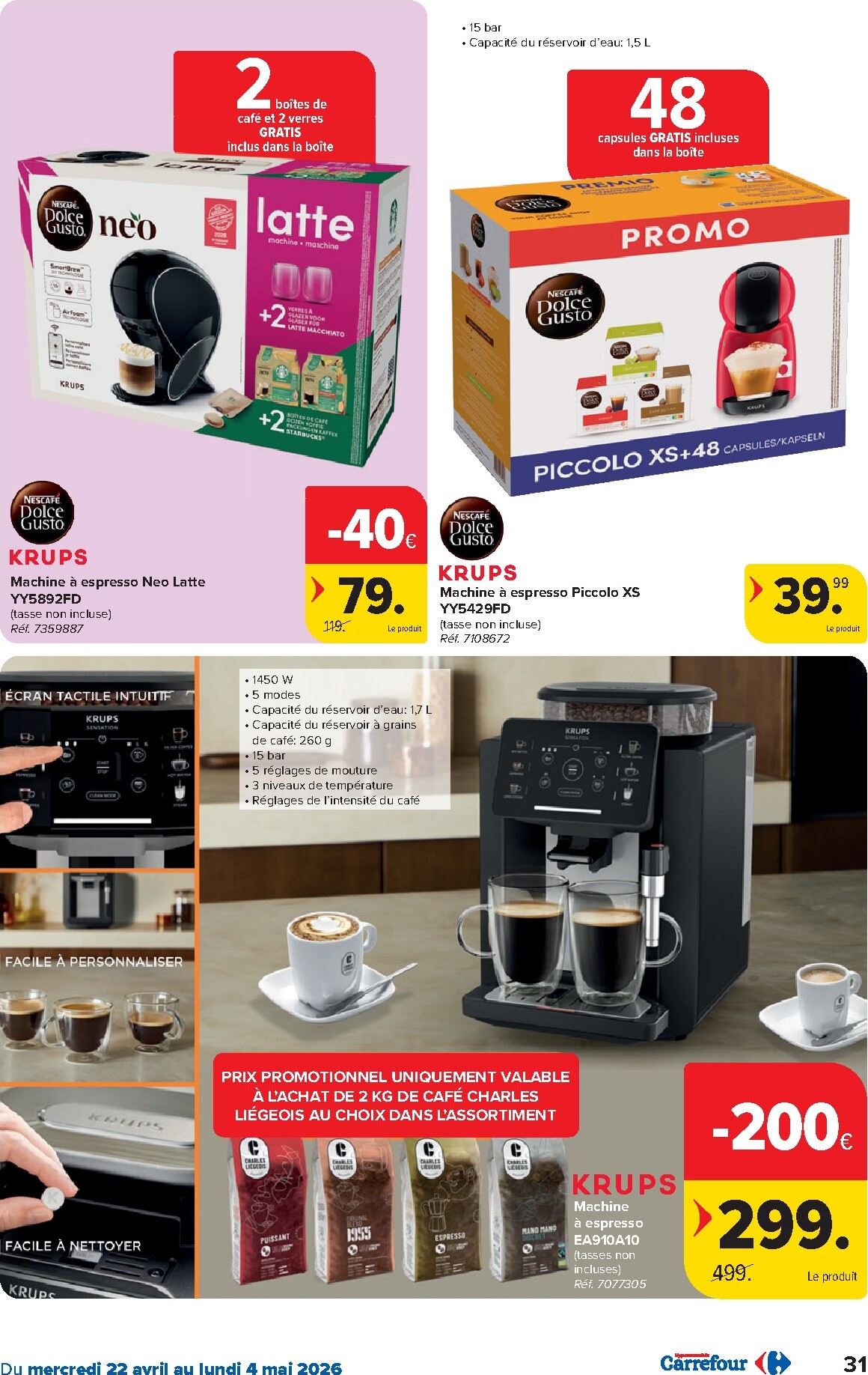 carrefour - Carrefour Hypermarchés folder voor volgende week van woensdag 22/04/2026 tot maandag 04/05/2026 - page: 31