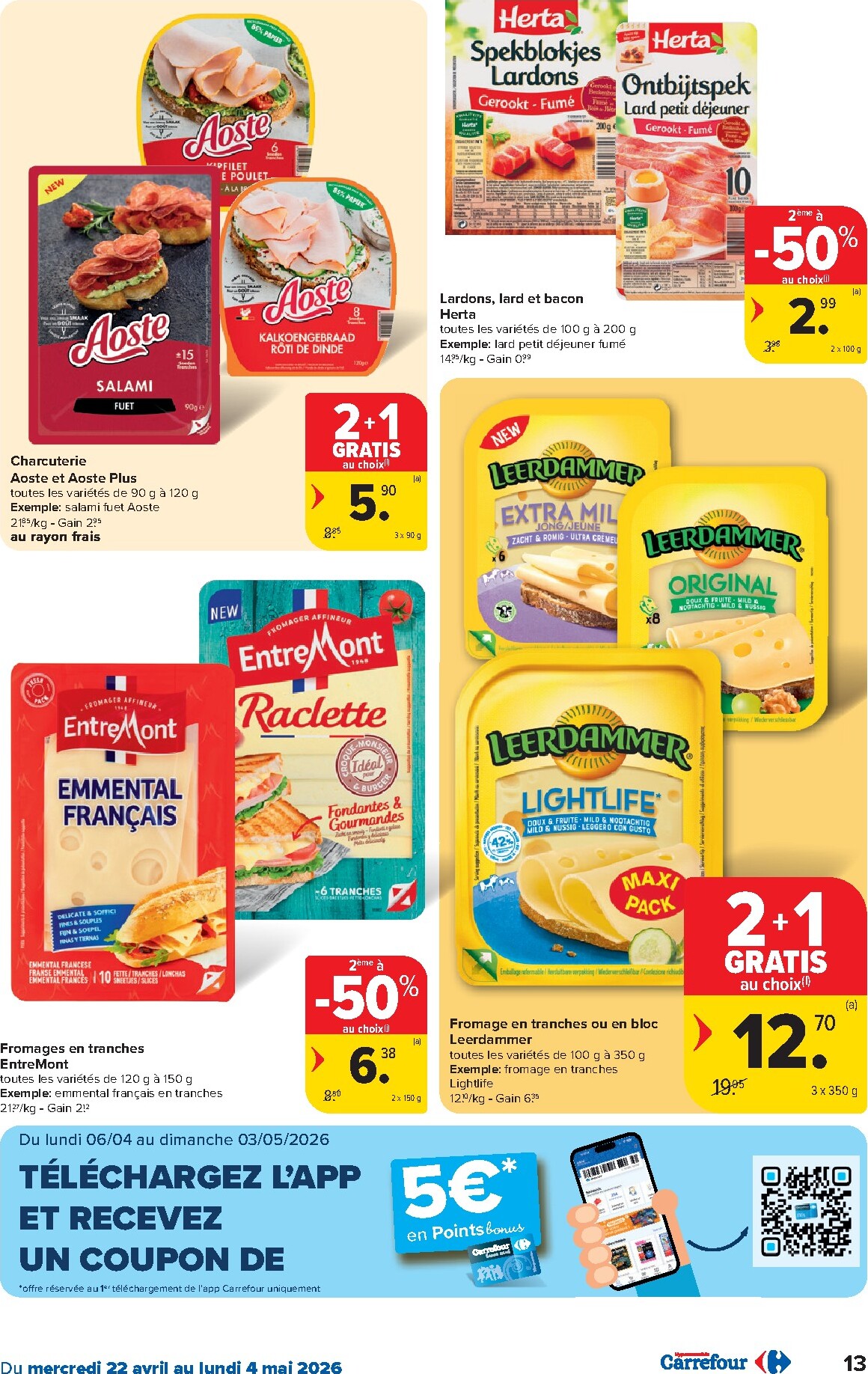 carrefour - Carrefour Hypermarchés folder voor volgende week van woensdag 22/04/2026 tot maandag 04/05/2026 - page: 13