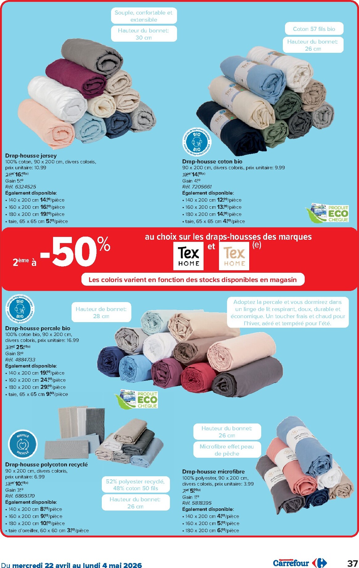 carrefour - Carrefour Hypermarchés folder voor volgende week van woensdag 22/04/2026 tot maandag 04/05/2026 - page: 37