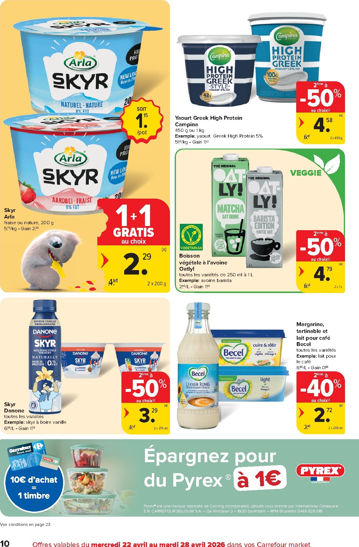 carrefour - Carrefour Market folder voor volgende week van woensdag 22/04/2026 tot dinsdag 28/04/2026 - page: 10