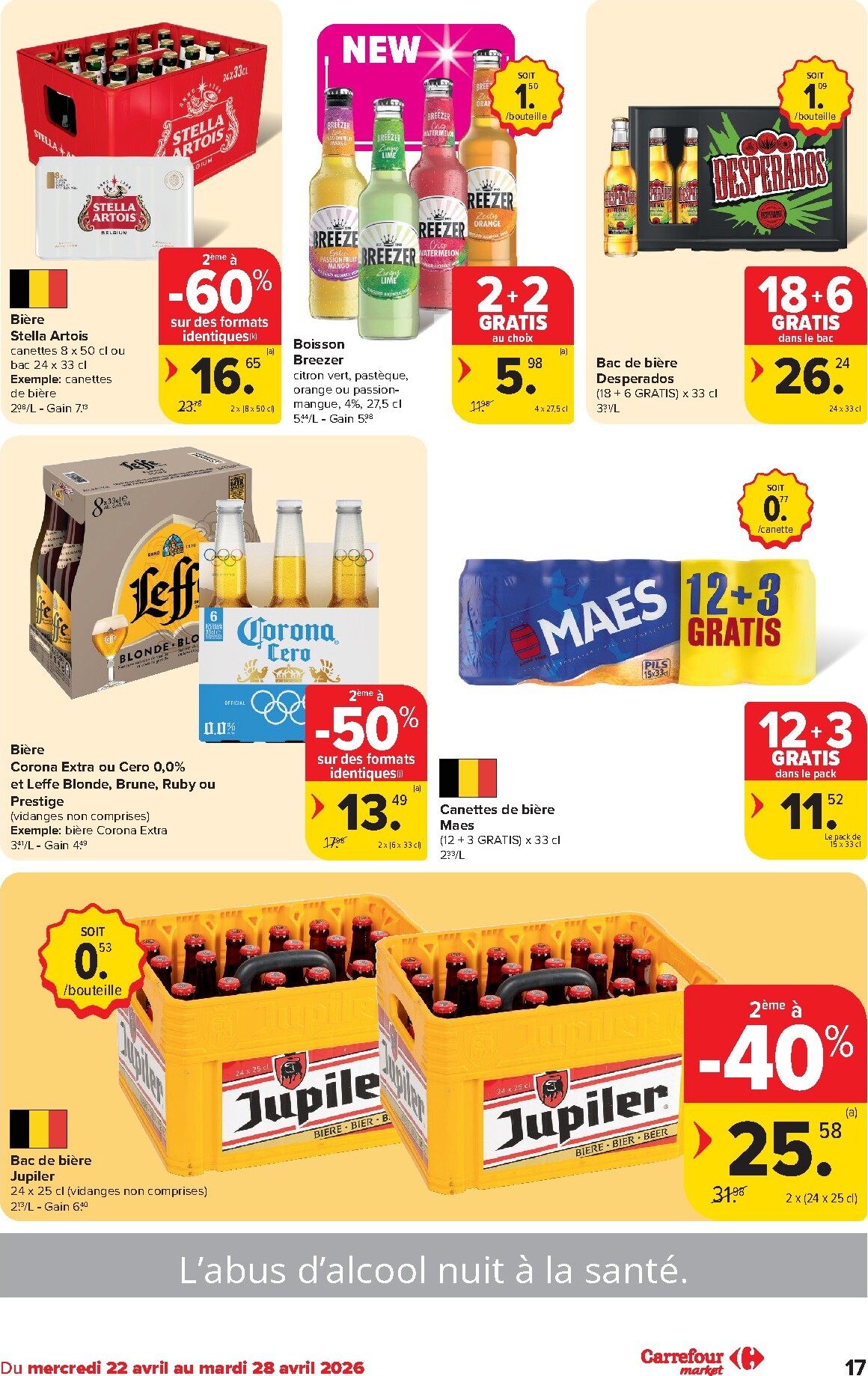 carrefour - Carrefour Market folder voor volgende week van woensdag 22/04/2026 tot dinsdag 28/04/2026 - page: 17