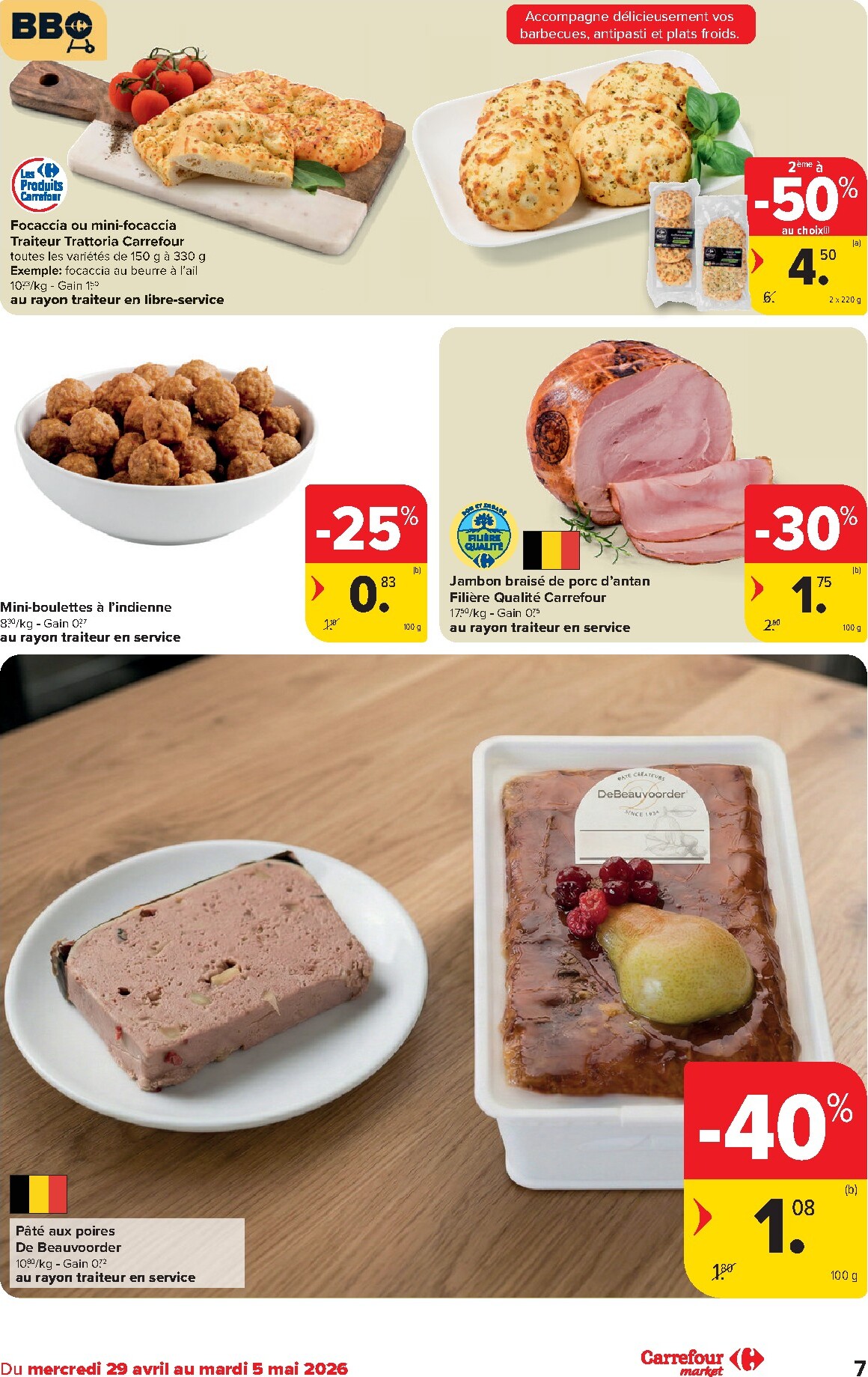 carrefour - Carrefour Market folder voor volgende week van woensdag 29/04/2026 tot dinsdag 05/05/2026 - page: 7