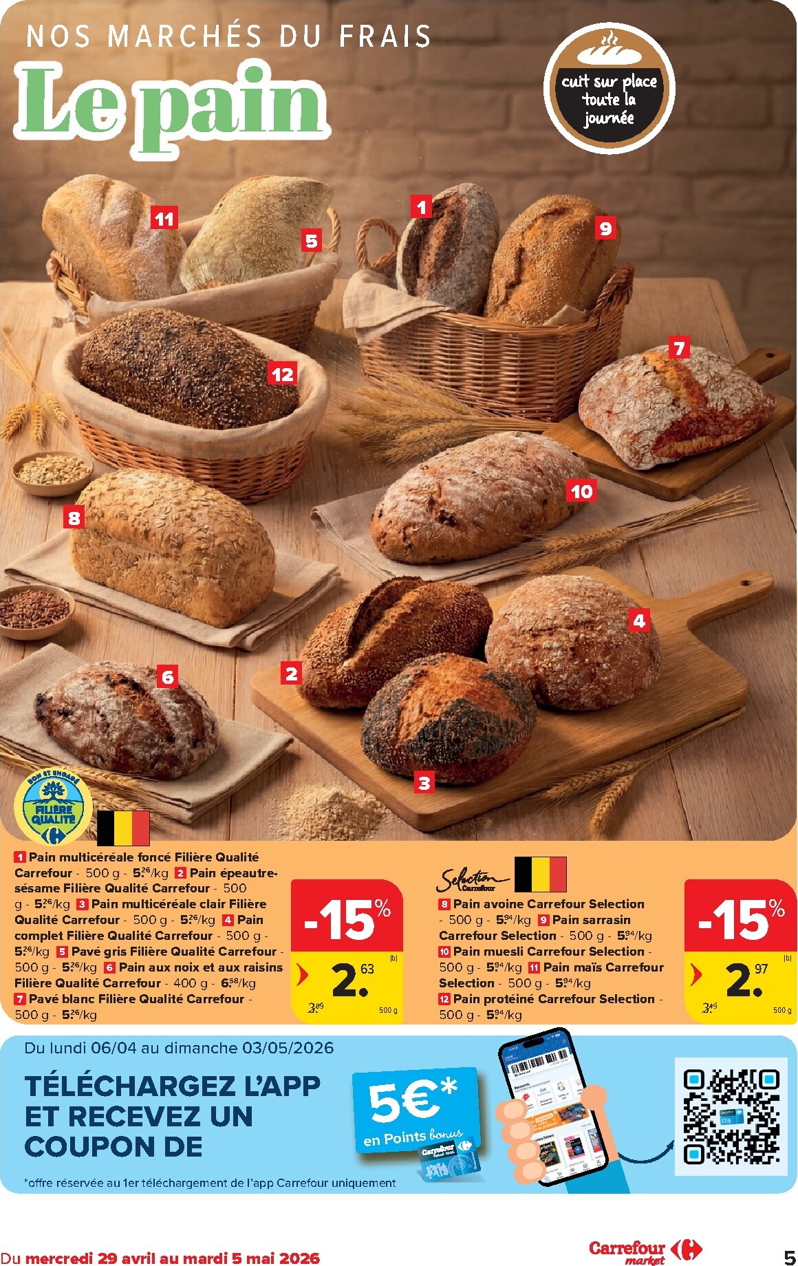carrefour - Carrefour Market folder voor volgende week van woensdag 29/04/2026 tot dinsdag 05/05/2026 - page: 5