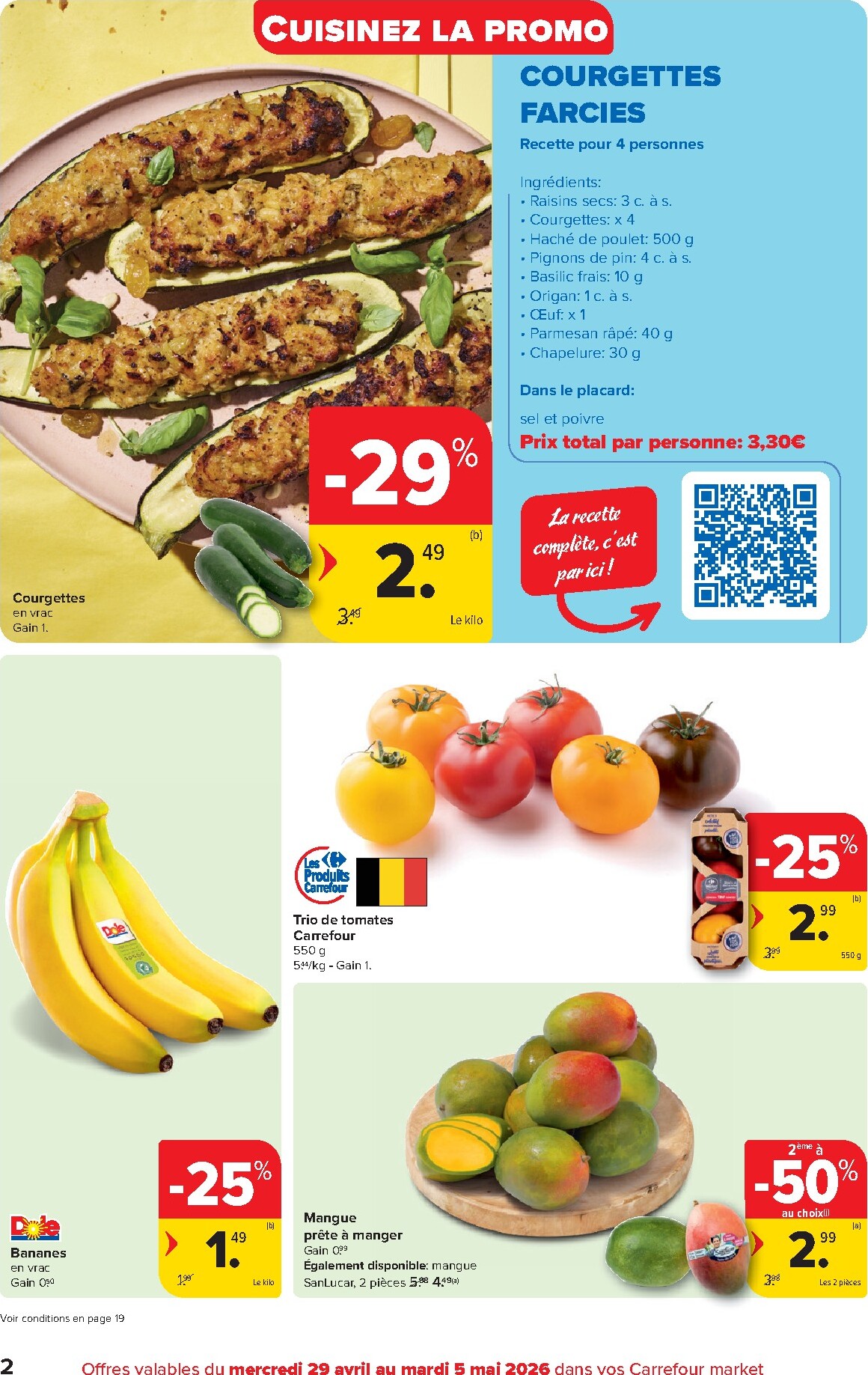 carrefour - Carrefour Market folder voor volgende week van woensdag 29/04/2026 tot dinsdag 05/05/2026 - page: 2