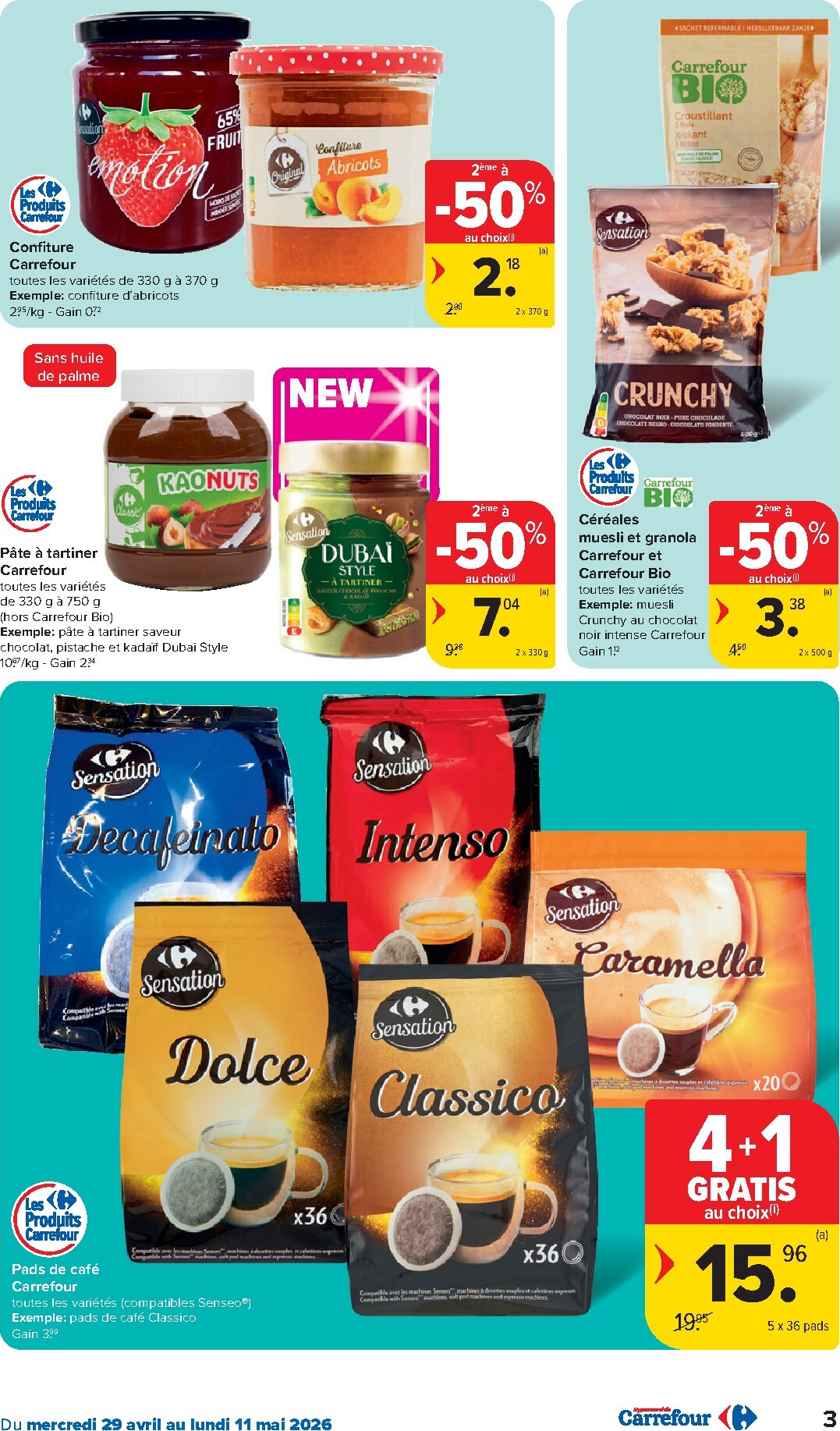 carrefour - Carrefour Hypermarchés folder voor volgende week van woensdag 29/04/2026 tot maandag 11/05/2026 - page: 3