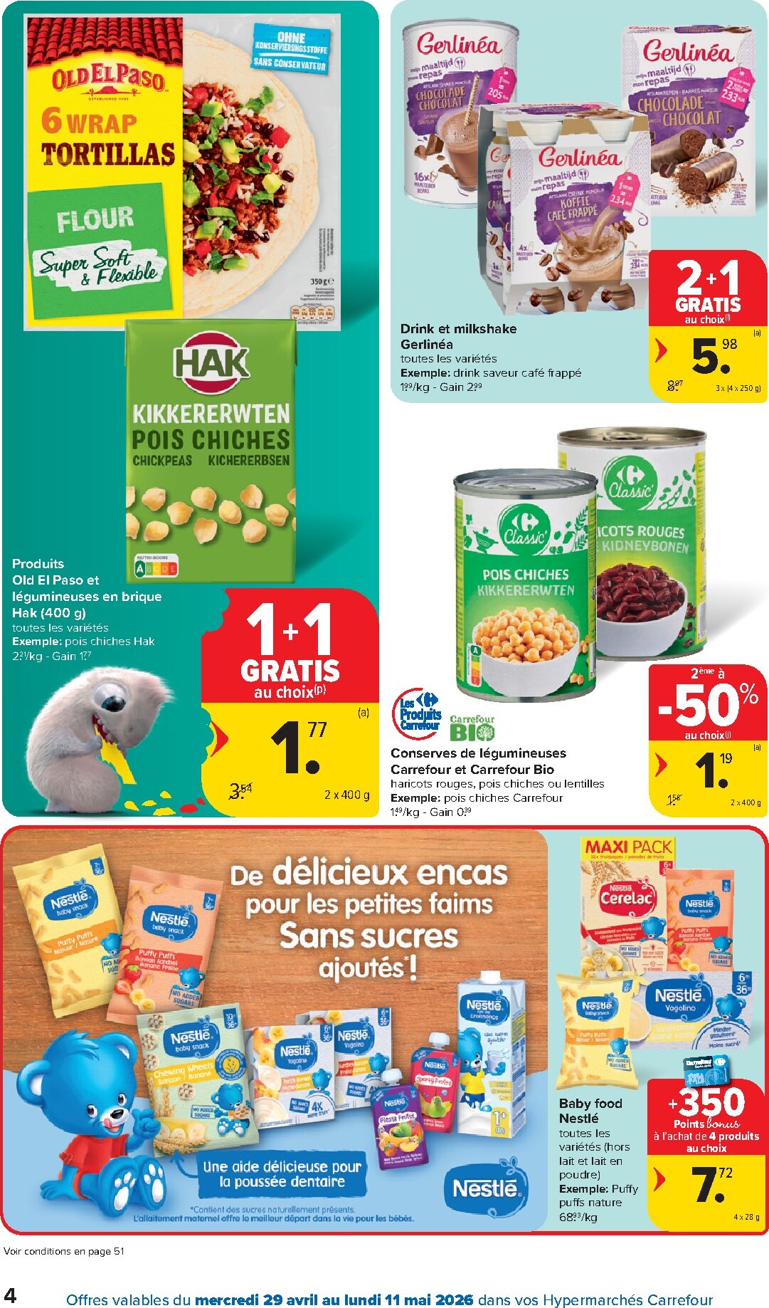 carrefour - Carrefour Hypermarchés folder voor volgende week van woensdag 29/04/2026 tot maandag 11/05/2026 - page: 4