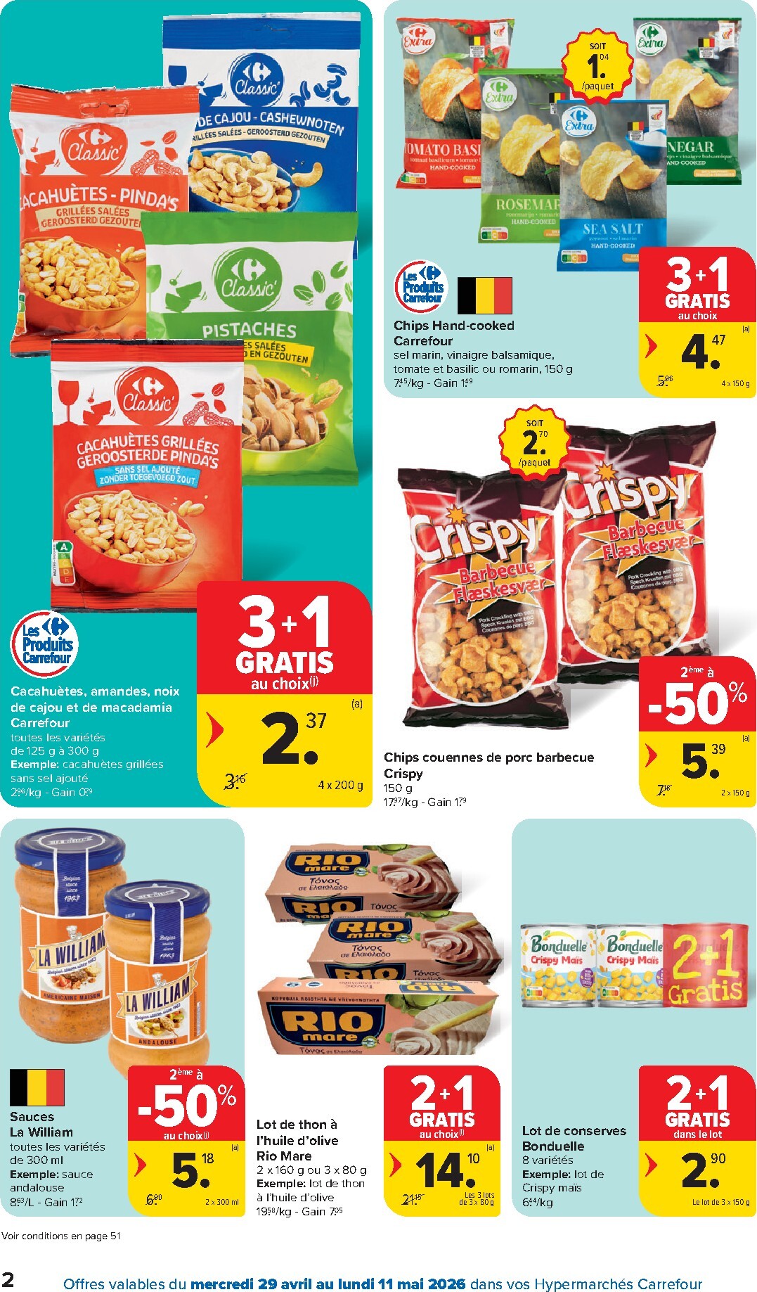 carrefour - Carrefour Hypermarchés folder voor volgende week van woensdag 29/04/2026 tot maandag 11/05/2026 - page: 2