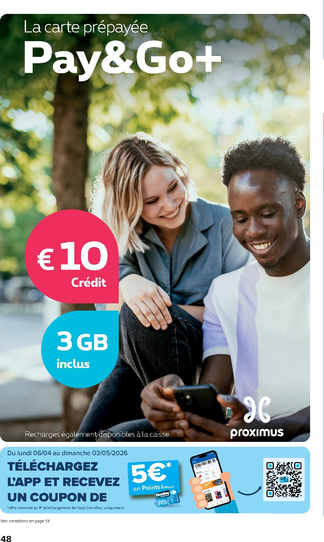 carrefour - Carrefour Hypermarchés folder voor volgende week van woensdag 29/04/2026 tot maandag 11/05/2026 - page: 48