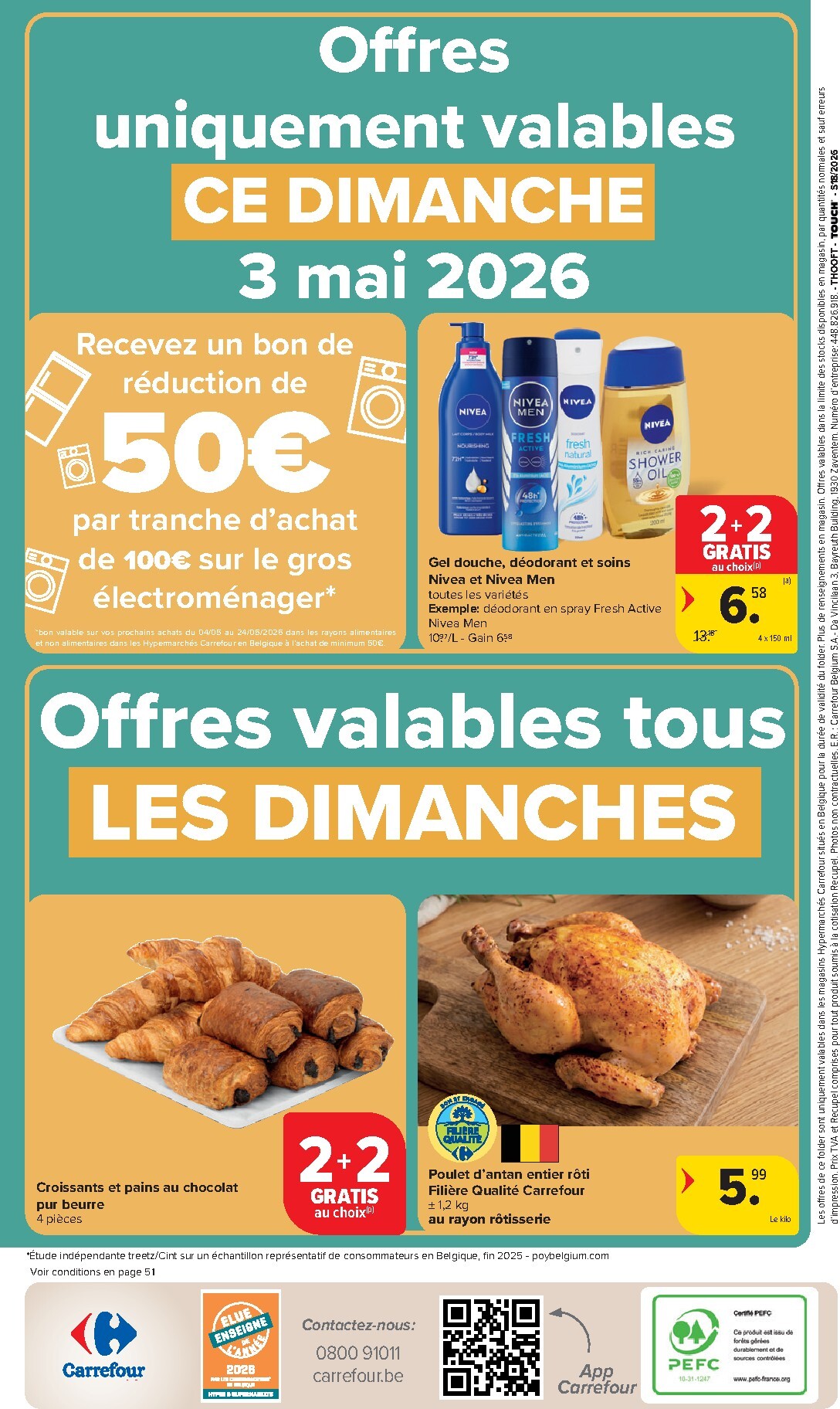 carrefour - Carrefour Hypermarchés folder voor volgende week van woensdag 29/04/2026 tot maandag 11/05/2026 - page: 52