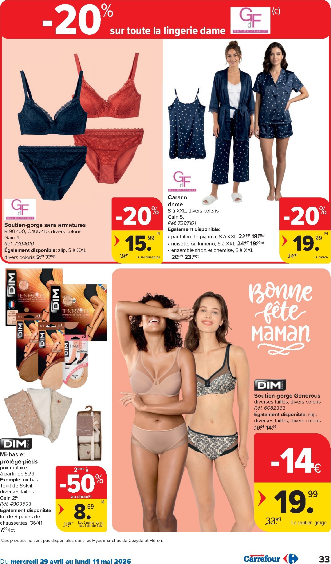 carrefour - Carrefour Hypermarchés folder voor volgende week van woensdag 29/04/2026 tot maandag 11/05/2026 - page: 33