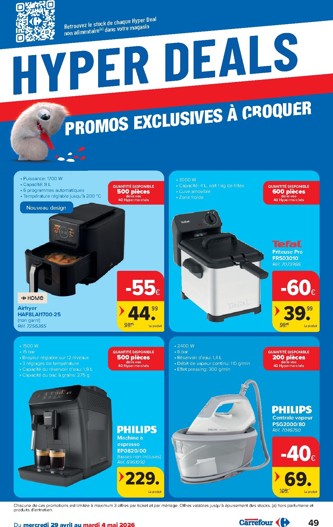 carrefour - Carrefour Hypermarchés folder voor volgende week van woensdag 29/04/2026 tot maandag 11/05/2026 - page: 49