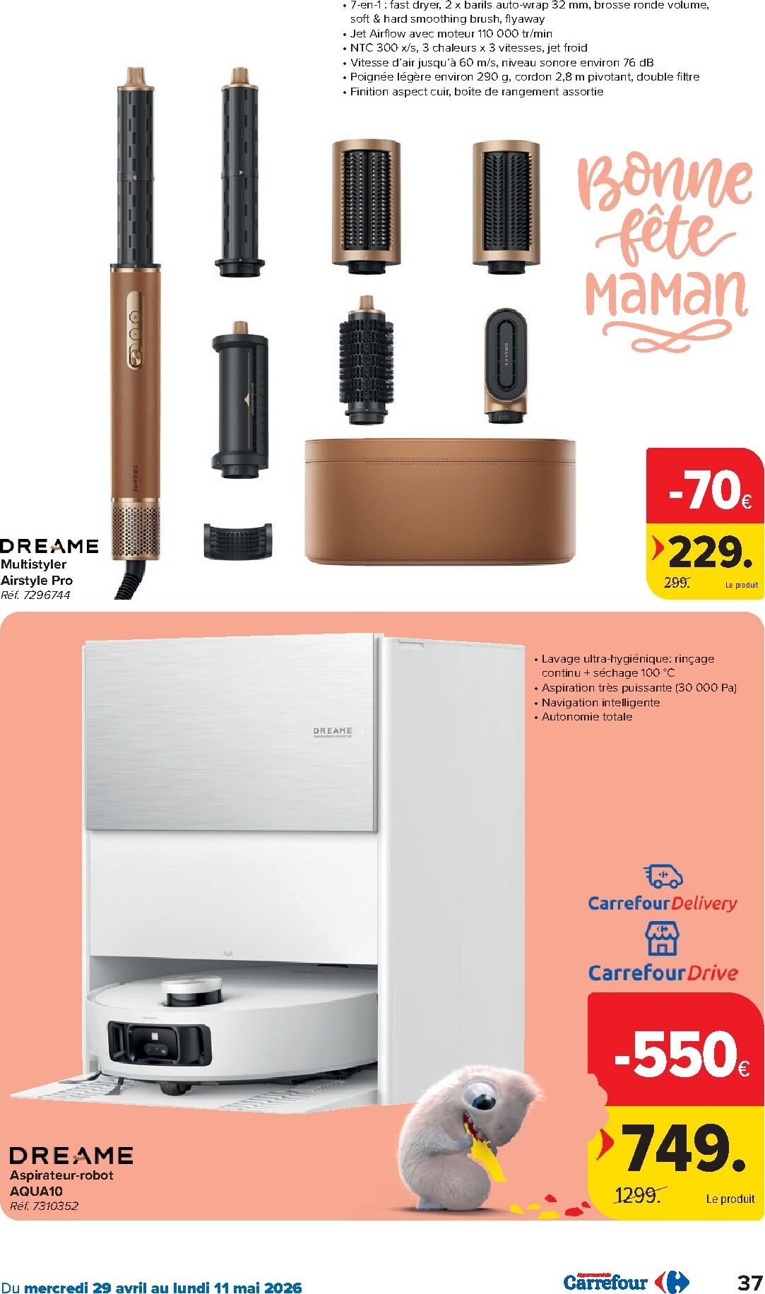 carrefour - Carrefour Hypermarchés folder voor volgende week van woensdag 29/04/2026 tot maandag 11/05/2026 - page: 37