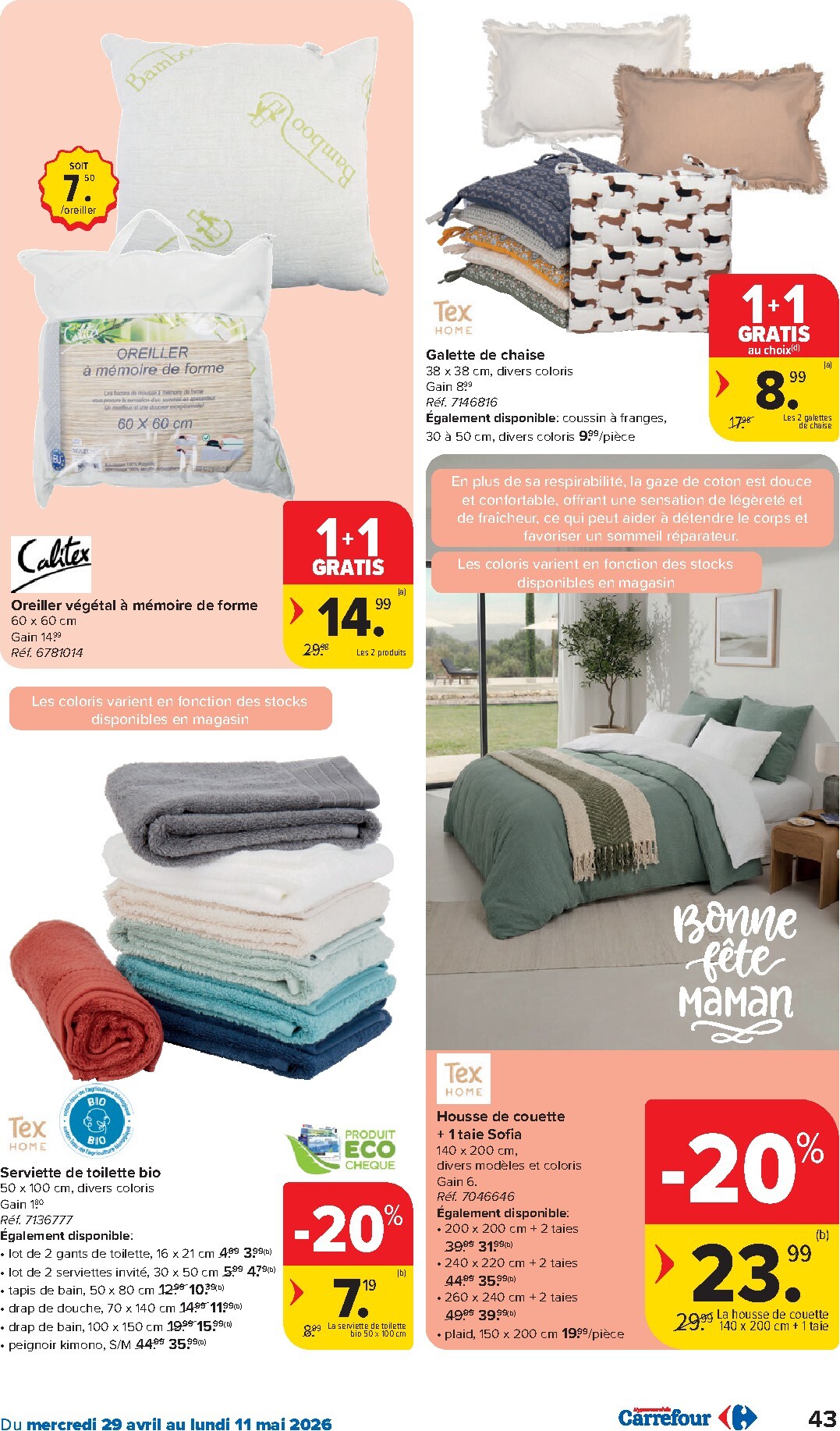 carrefour - Carrefour Hypermarchés folder voor volgende week van woensdag 29/04/2026 tot maandag 11/05/2026 - page: 43