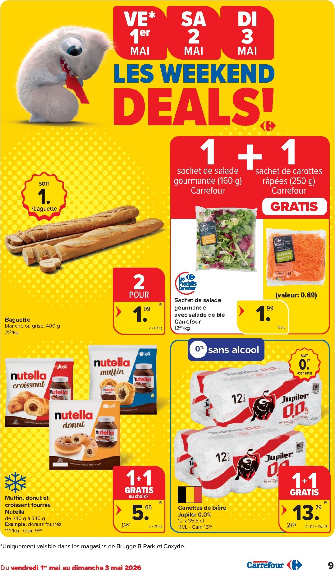 carrefour - Carrefour Hypermarchés folder voor volgende week van woensdag 29/04/2026 tot maandag 11/05/2026 - page: 9