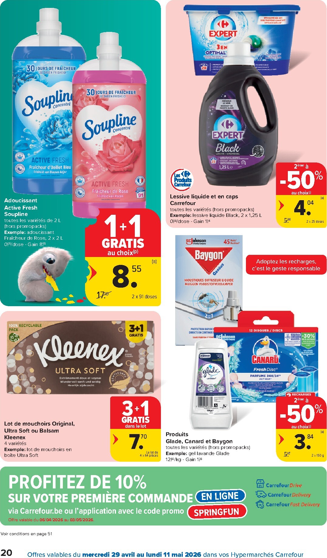 carrefour - Carrefour Hypermarchés folder voor volgende week van woensdag 29/04/2026 tot maandag 11/05/2026 - page: 20