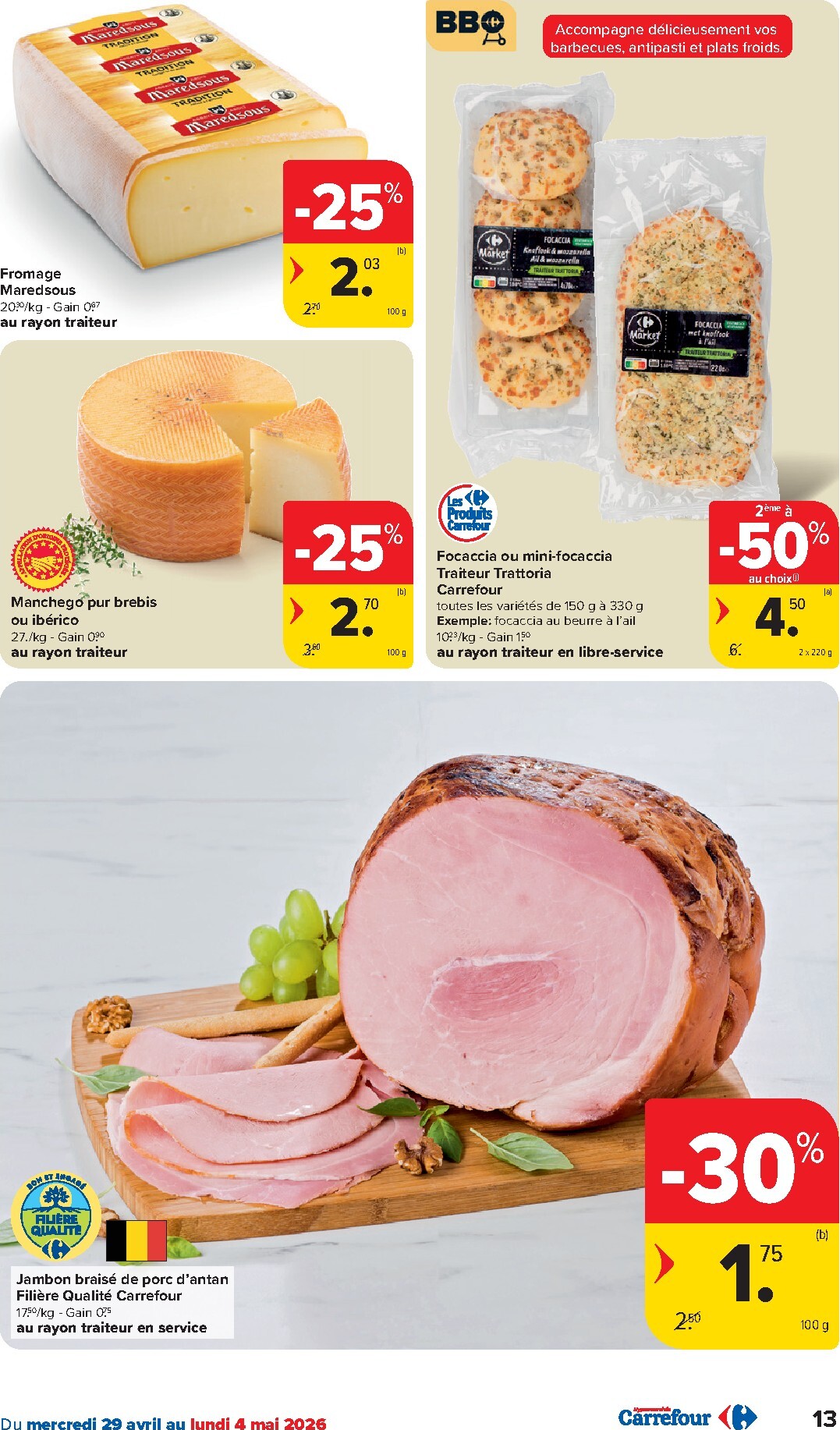 carrefour - Carrefour Hypermarchés folder voor volgende week van woensdag 29/04/2026 tot maandag 11/05/2026 - page: 13