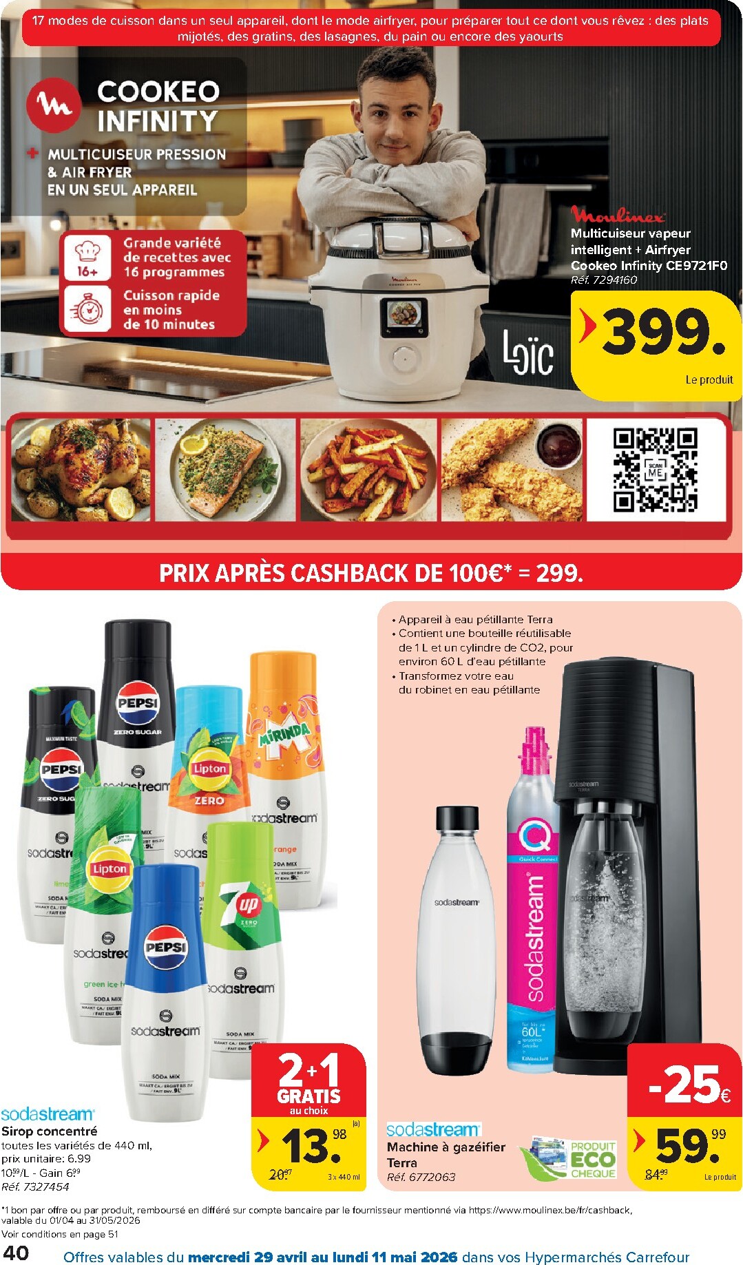 carrefour - Carrefour Hypermarchés folder voor volgende week van woensdag 29/04/2026 tot maandag 11/05/2026 - page: 40