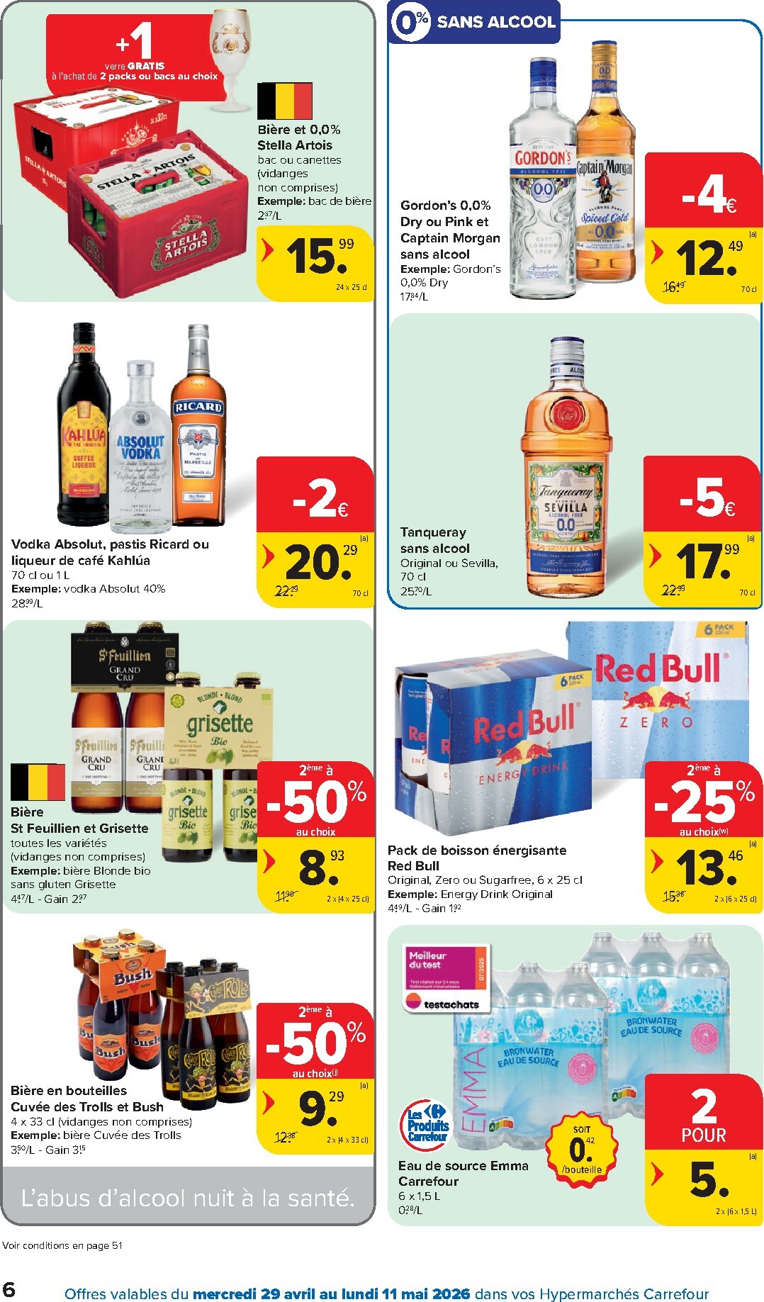 carrefour - Carrefour Hypermarchés folder voor volgende week van woensdag 29/04/2026 tot maandag 11/05/2026 - page: 6