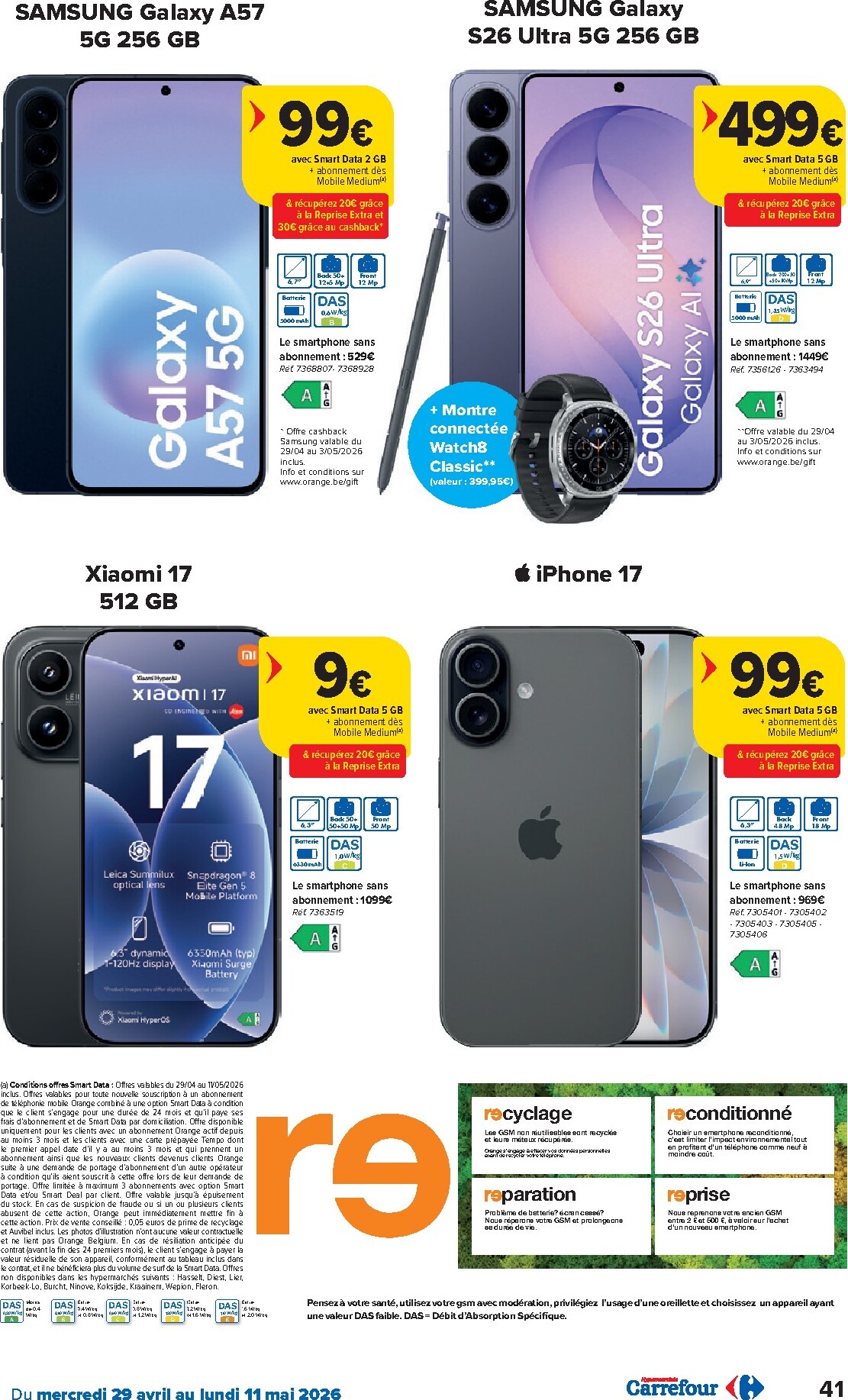 carrefour - Carrefour Hypermarchés folder voor volgende week van woensdag 29/04/2026 tot maandag 11/05/2026 - page: 41