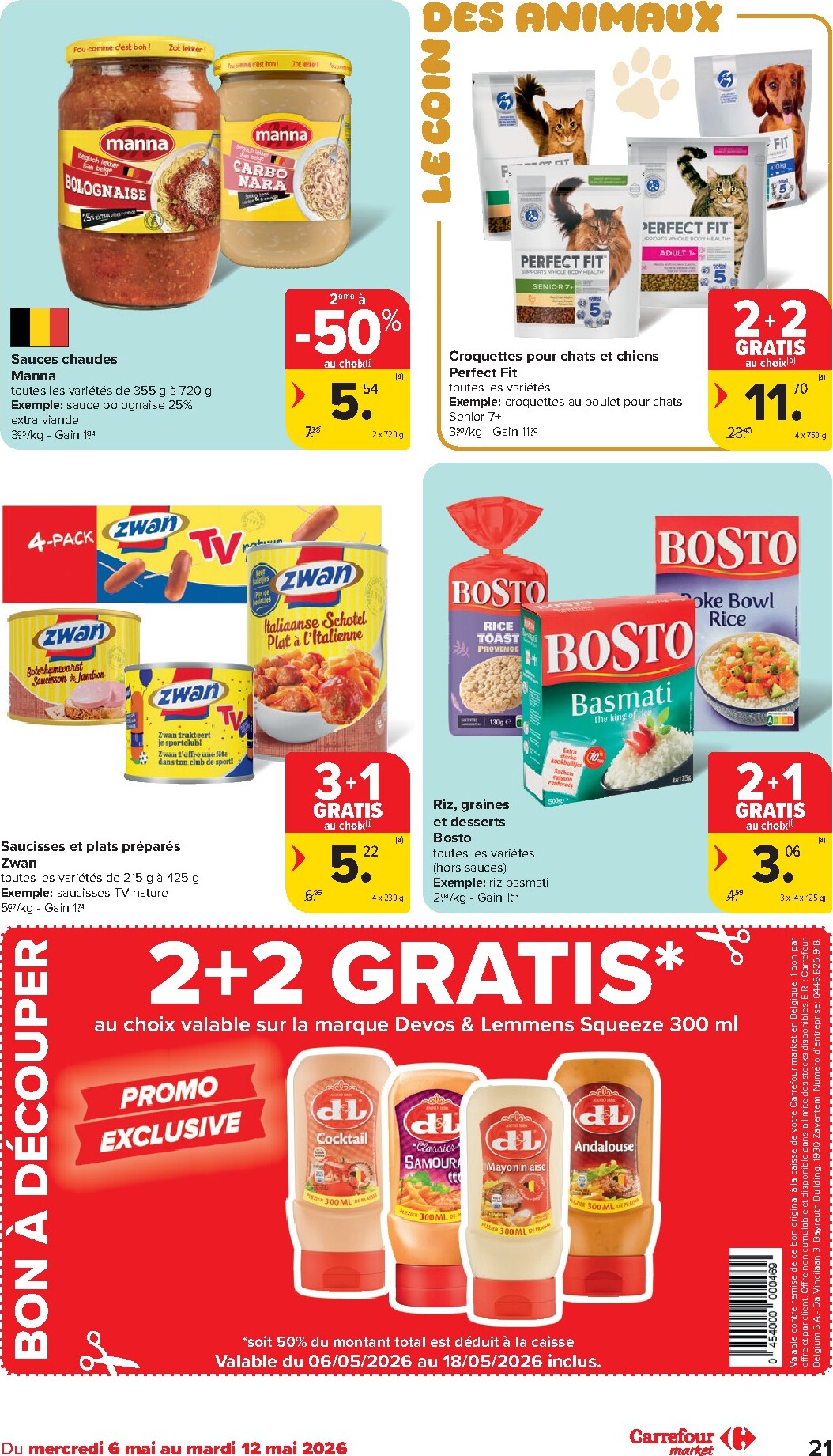 carrefour - Carrefour Market folder voor volgende week van woensdag 06/05/2026 tot dinsdag 12/05/2026 - page: 21