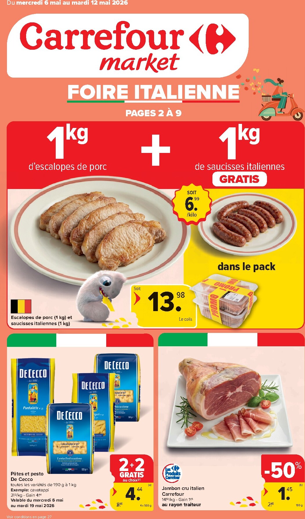 carrefour - Carrefour Market folder voor volgende week van woensdag 06/05/2026 tot dinsdag 12/05/2026 - page: 1