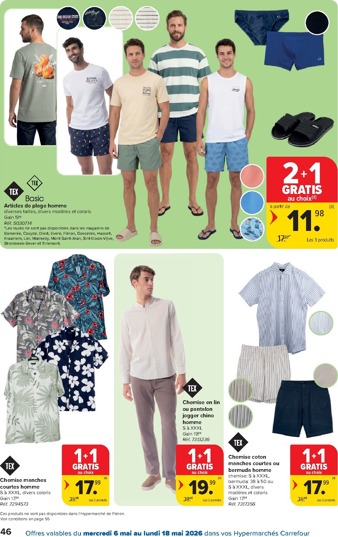 carrefour - Carrefour Hypermarchés folder voor volgende week van woensdag 06/05/2026 tot maandag 18/05/2026 - page: 46