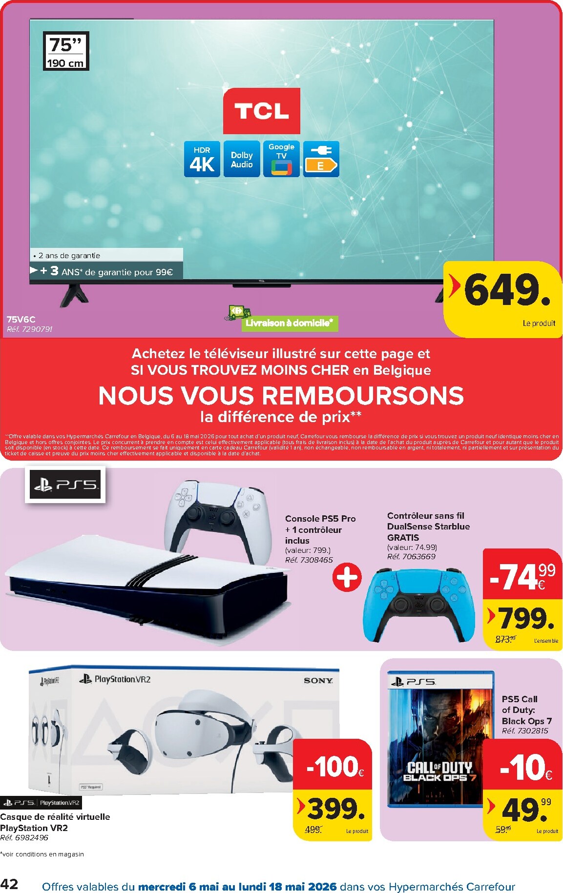 carrefour - Carrefour Hypermarchés folder voor volgende week van woensdag 06/05/2026 tot maandag 18/05/2026 - page: 42