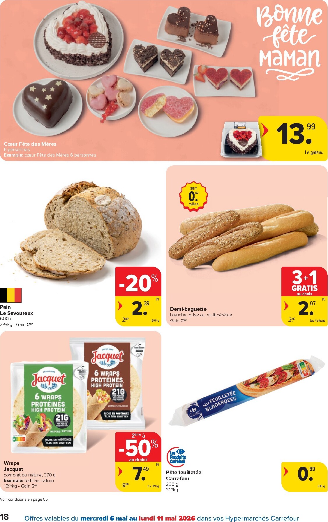 carrefour - Carrefour Hypermarchés folder voor volgende week van woensdag 06/05/2026 tot maandag 18/05/2026 - page: 18