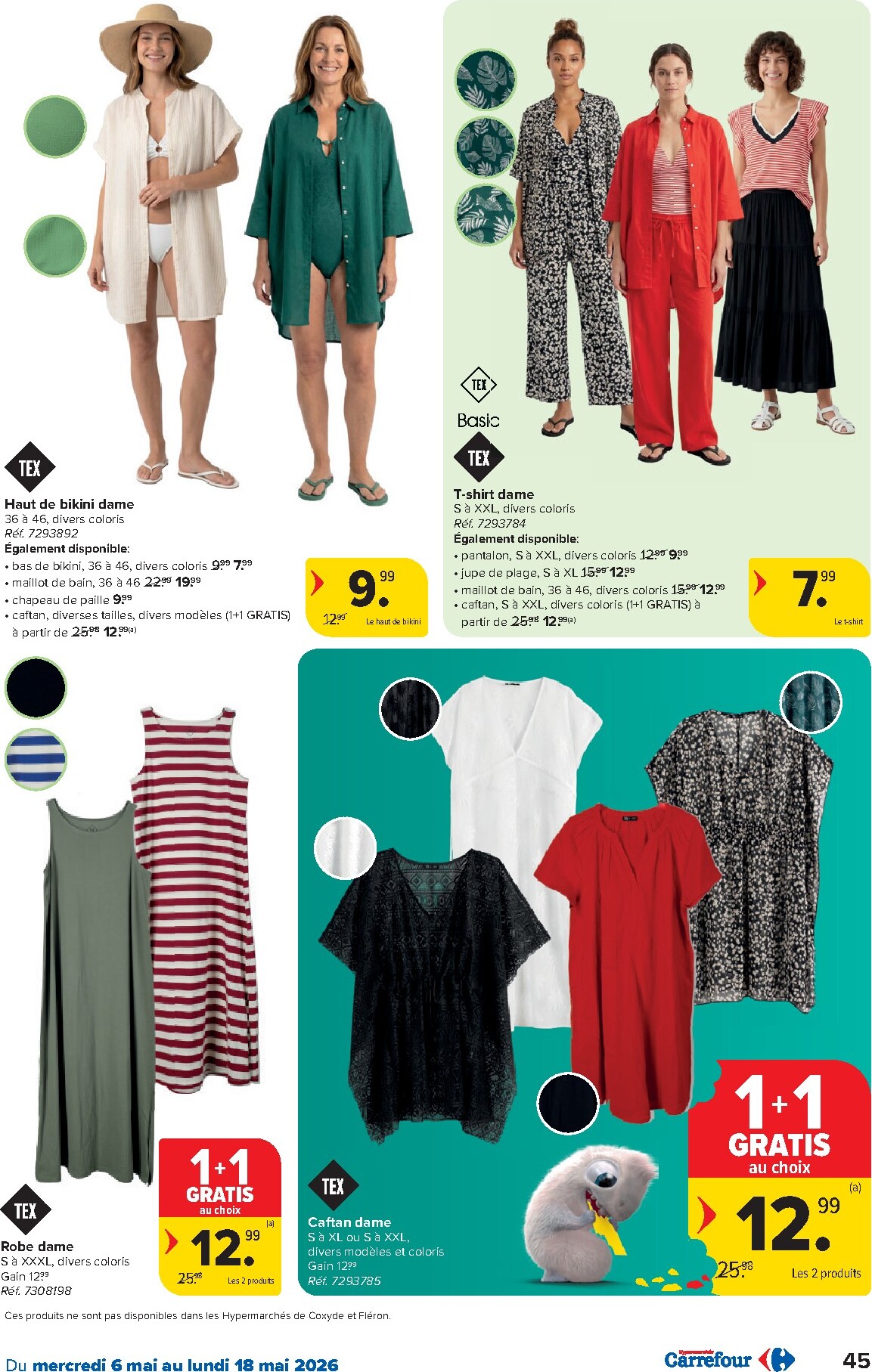 carrefour - Carrefour Hypermarchés folder voor volgende week van woensdag 06/05/2026 tot maandag 18/05/2026 - page: 45