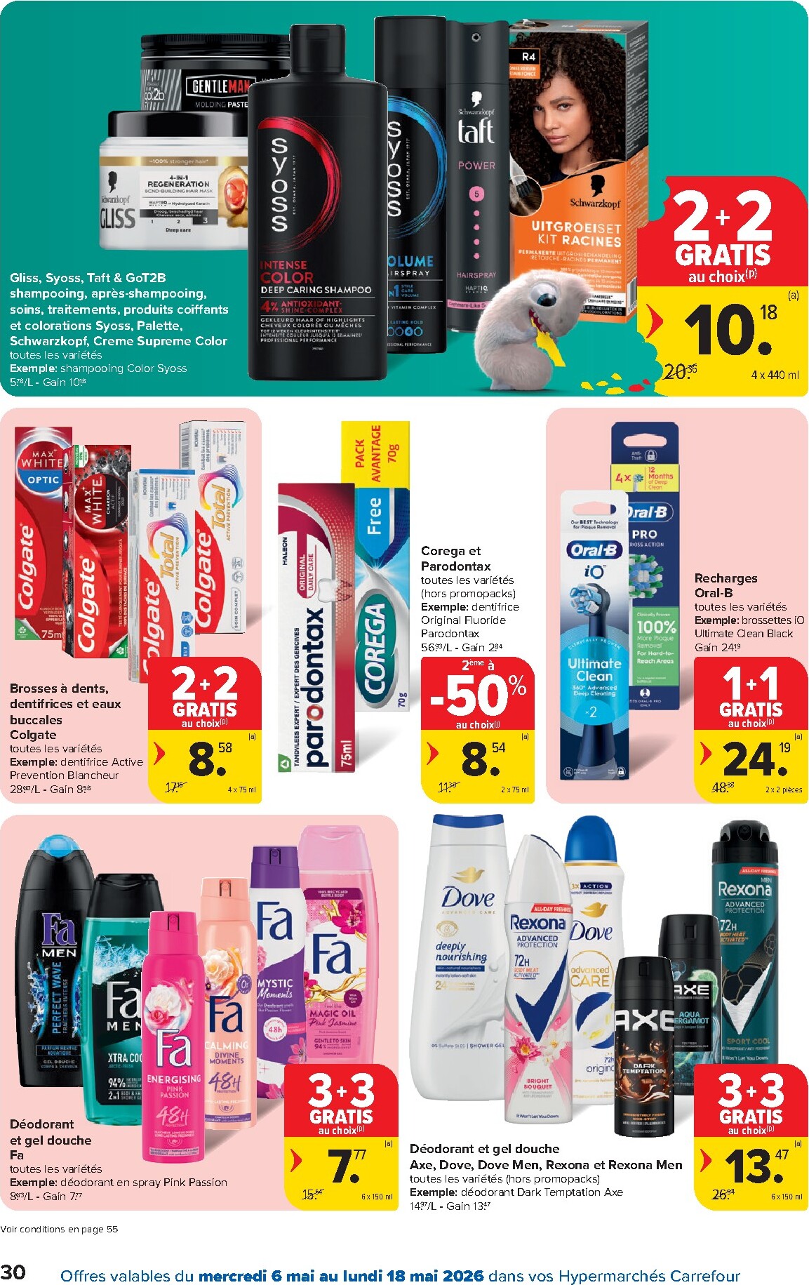 carrefour - Carrefour Hypermarchés folder voor volgende week van woensdag 06/05/2026 tot maandag 18/05/2026 - page: 30
