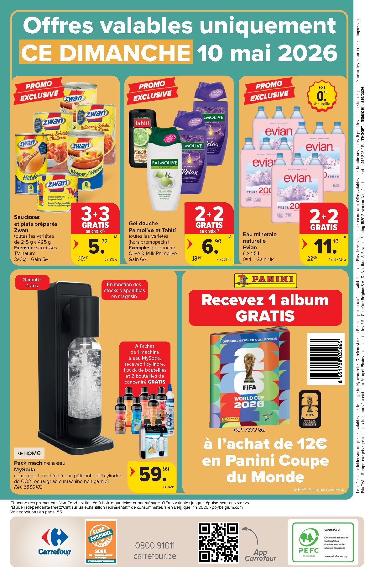 carrefour - Carrefour Hypermarchés folder voor volgende week van woensdag 06/05/2026 tot maandag 18/05/2026 - page: 56