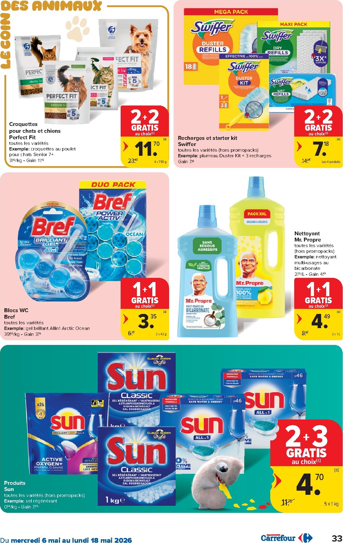carrefour - Carrefour Hypermarchés folder voor volgende week van woensdag 06/05/2026 tot maandag 18/05/2026 - page: 33
