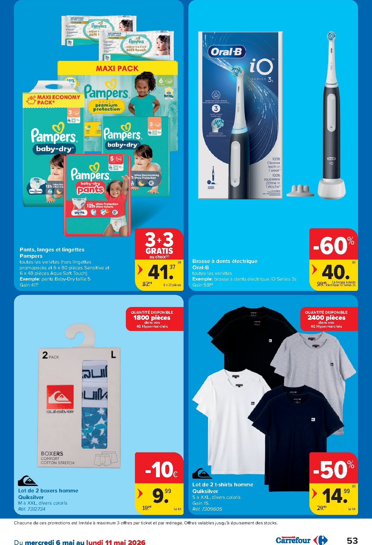 carrefour - Carrefour Hypermarchés folder voor volgende week van woensdag 06/05/2026 tot maandag 18/05/2026 - page: 53
