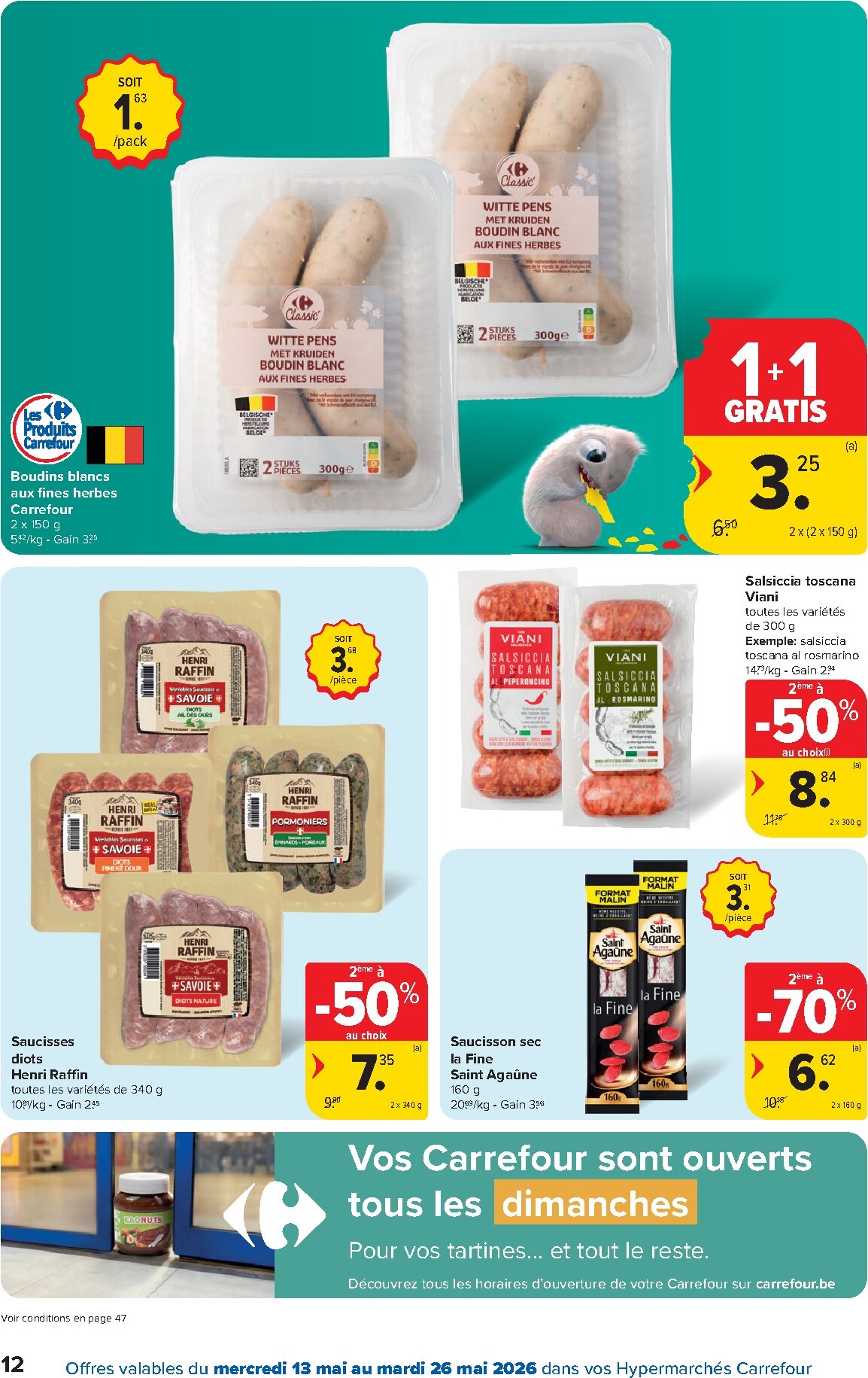 carrefour - Carrefour Hypermarchés folder voor volgende week van woensdag 13/05/2026 tot dinsdag 26/05/2026 - page: 12