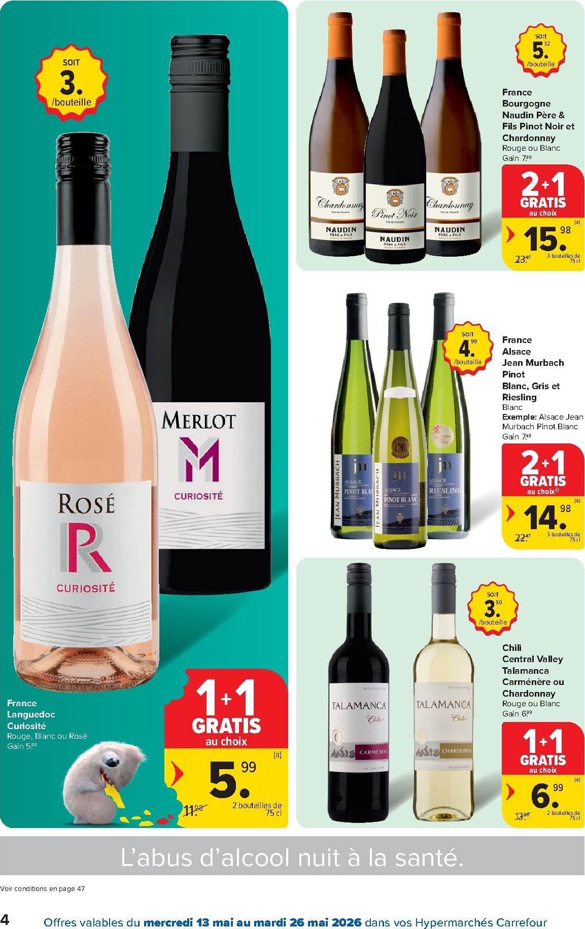 carrefour - Carrefour Hypermarchés folder voor volgende week van woensdag 13/05/2026 tot dinsdag 26/05/2026 - page: 4