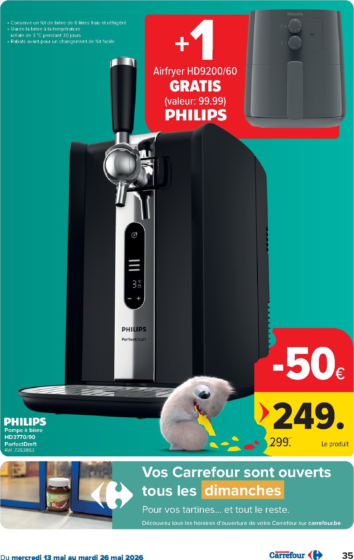 carrefour - Carrefour Hypermarchés folder voor volgende week van woensdag 13/05/2026 tot dinsdag 26/05/2026 - page: 35