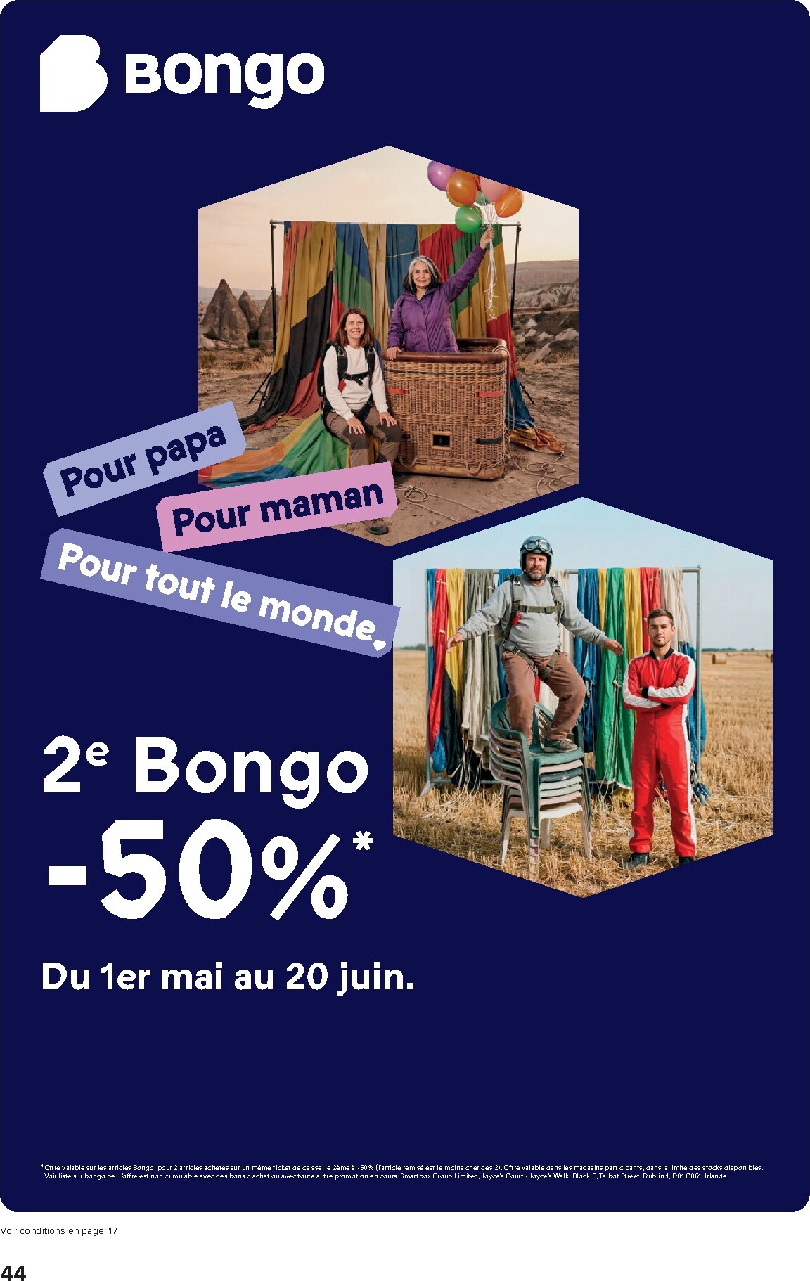 carrefour - Carrefour Hypermarchés folder voor volgende week van woensdag 13/05/2026 tot dinsdag 26/05/2026 - page: 44