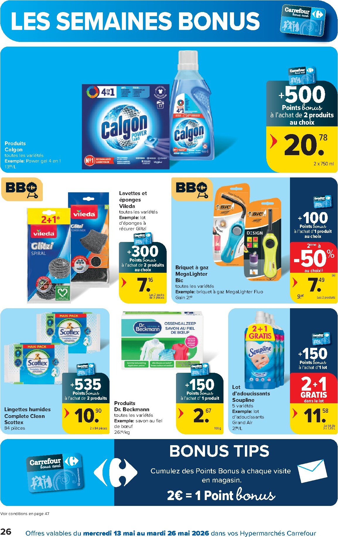 carrefour - Carrefour Hypermarchés folder voor volgende week van woensdag 13/05/2026 tot dinsdag 26/05/2026 - page: 26