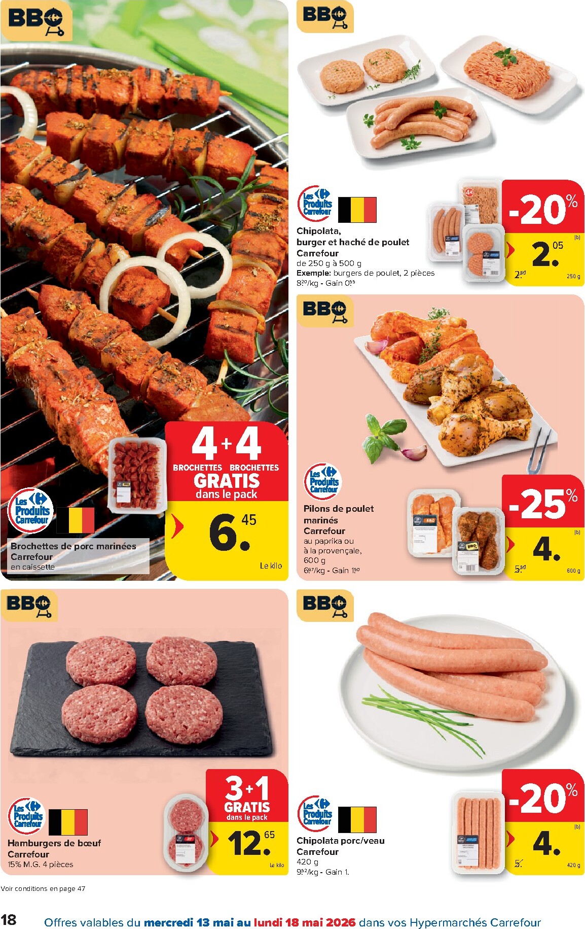 carrefour - Carrefour Hypermarchés folder voor volgende week van woensdag 13/05/2026 tot dinsdag 26/05/2026 - page: 18