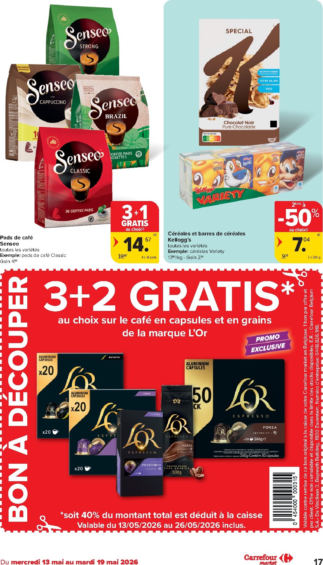 carrefour - Carrefour Market folder voor volgende week van woensdag 13/05/2026 tot dinsdag 19/05/2026 - page: 17