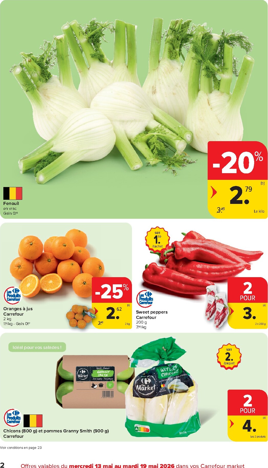 carrefour - Carrefour Market folder voor volgende week van woensdag 13/05/2026 tot dinsdag 19/05/2026 - page: 2