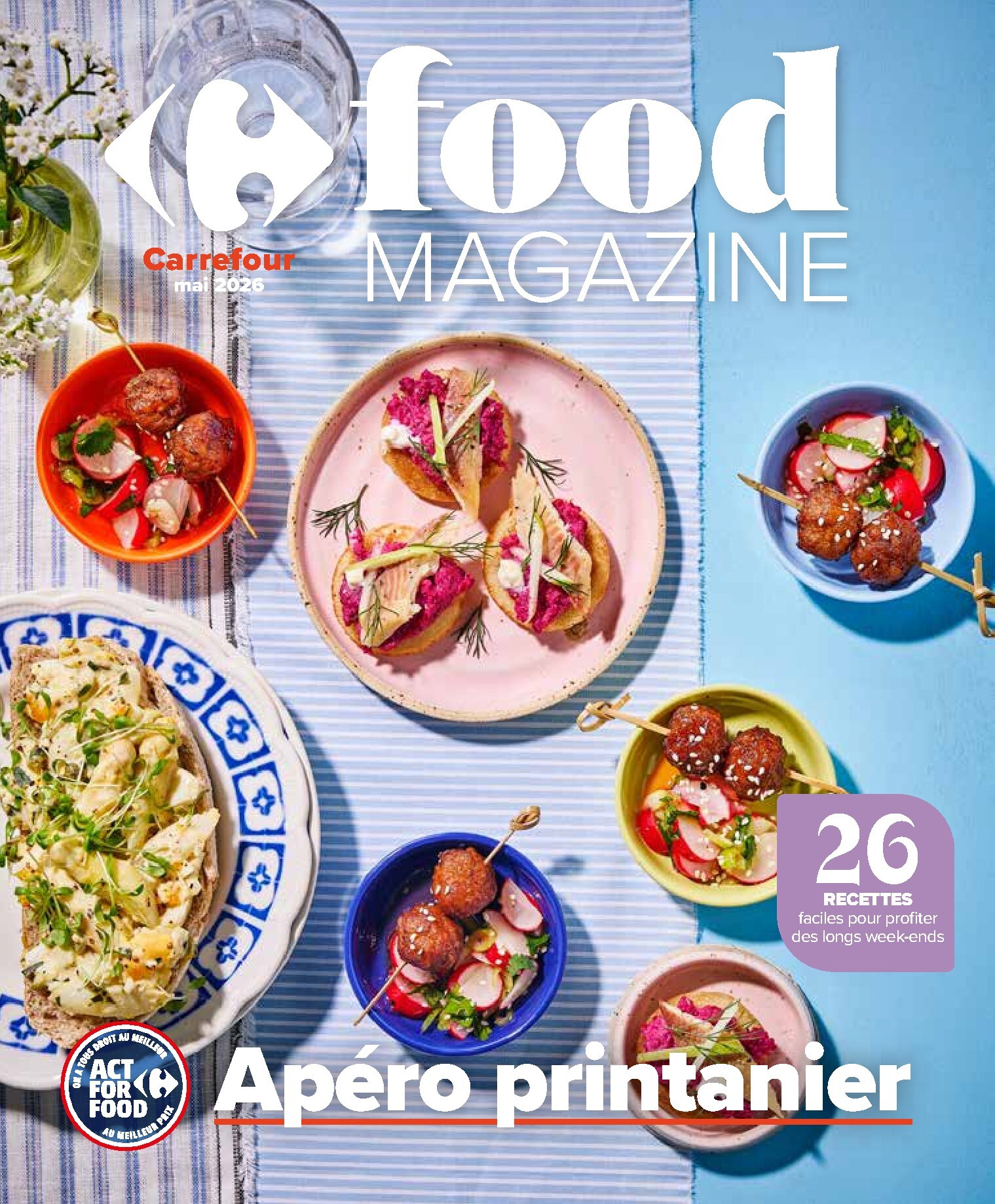 carrefour - Huidige Carrefour - Apéro printanier folder geldig van vrijdag 08/05/2026 tot donderdag 11/06/2026 - page: 1