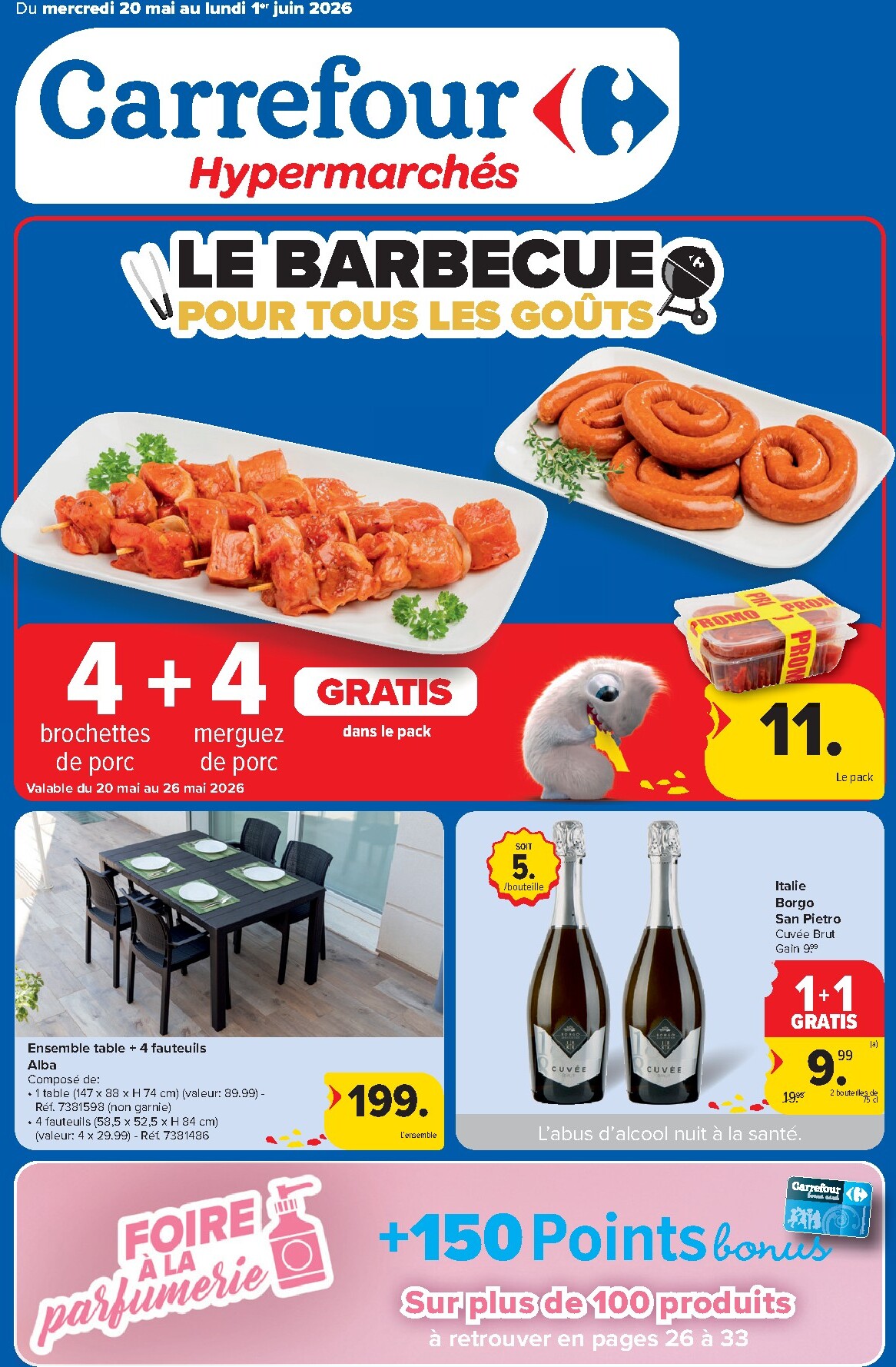 carrefour - Carrefour Hypermarchés folder voor volgende week van woensdag 20/05/2026 tot maandag 01/06/2026