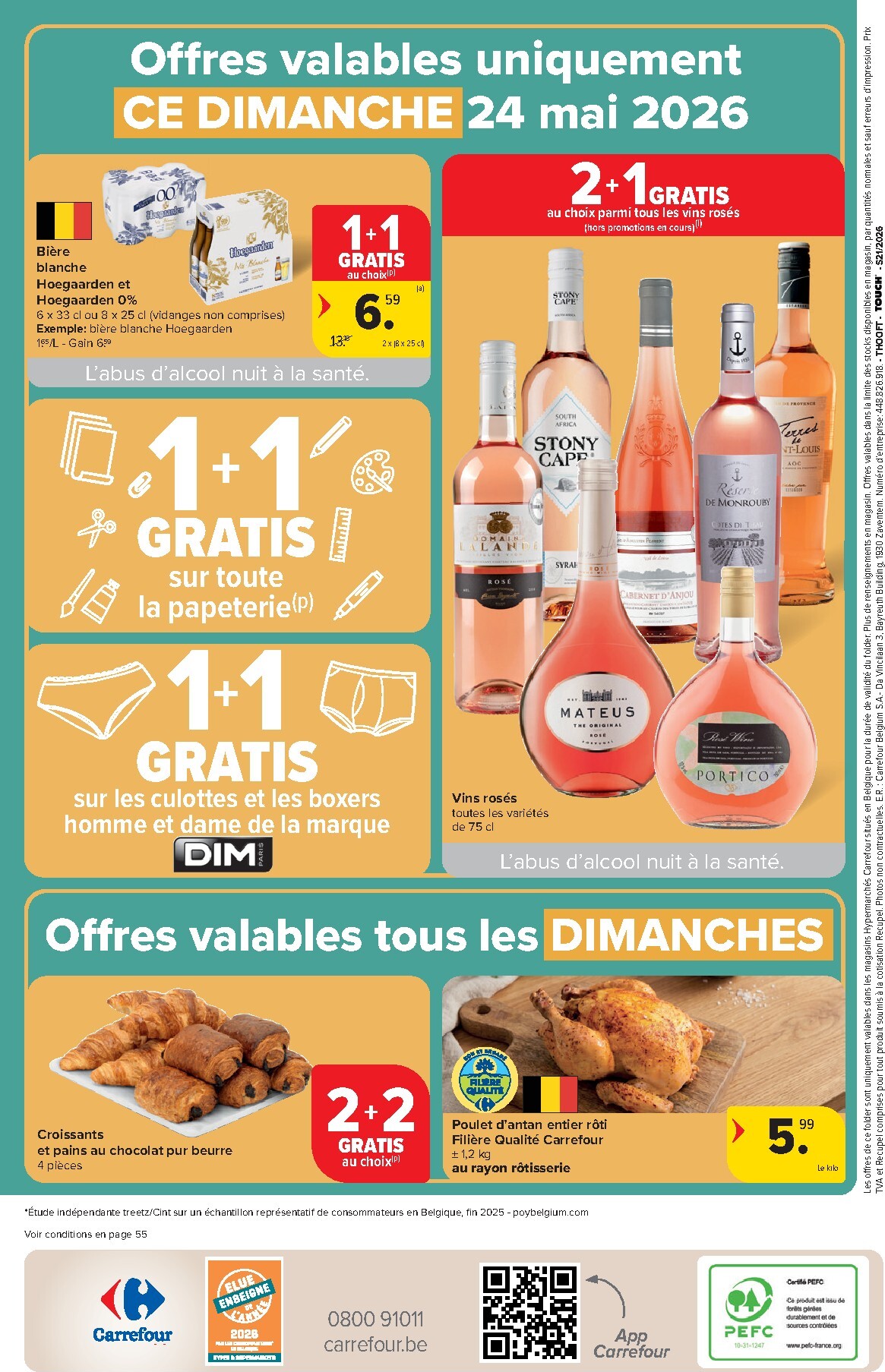 carrefour - Carrefour Hypermarchés folder voor volgende week van woensdag 20/05/2026 tot maandag 01/06/2026 - page: 56